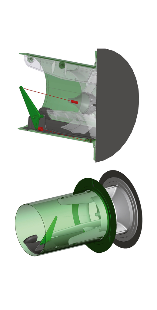 Naber flow Star GTS 125 Mauerkasten (4033042)