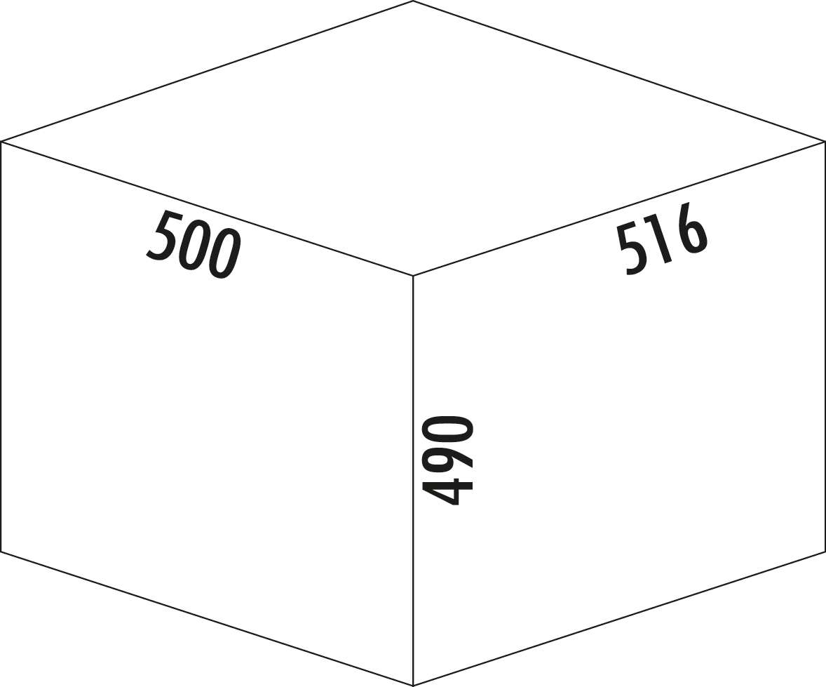 Naber Abfallsammler Cox Clan 490/500-2 | 50 cm | Hellgrau | Mit Deckel | 2 Behälter