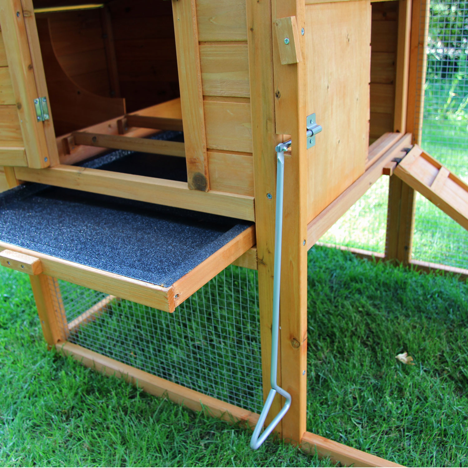 Hühnerhaus / Hasenhaus "Elise“ - Unterschlupf für Hühner, Hasen, Wachteln, Kleintiere