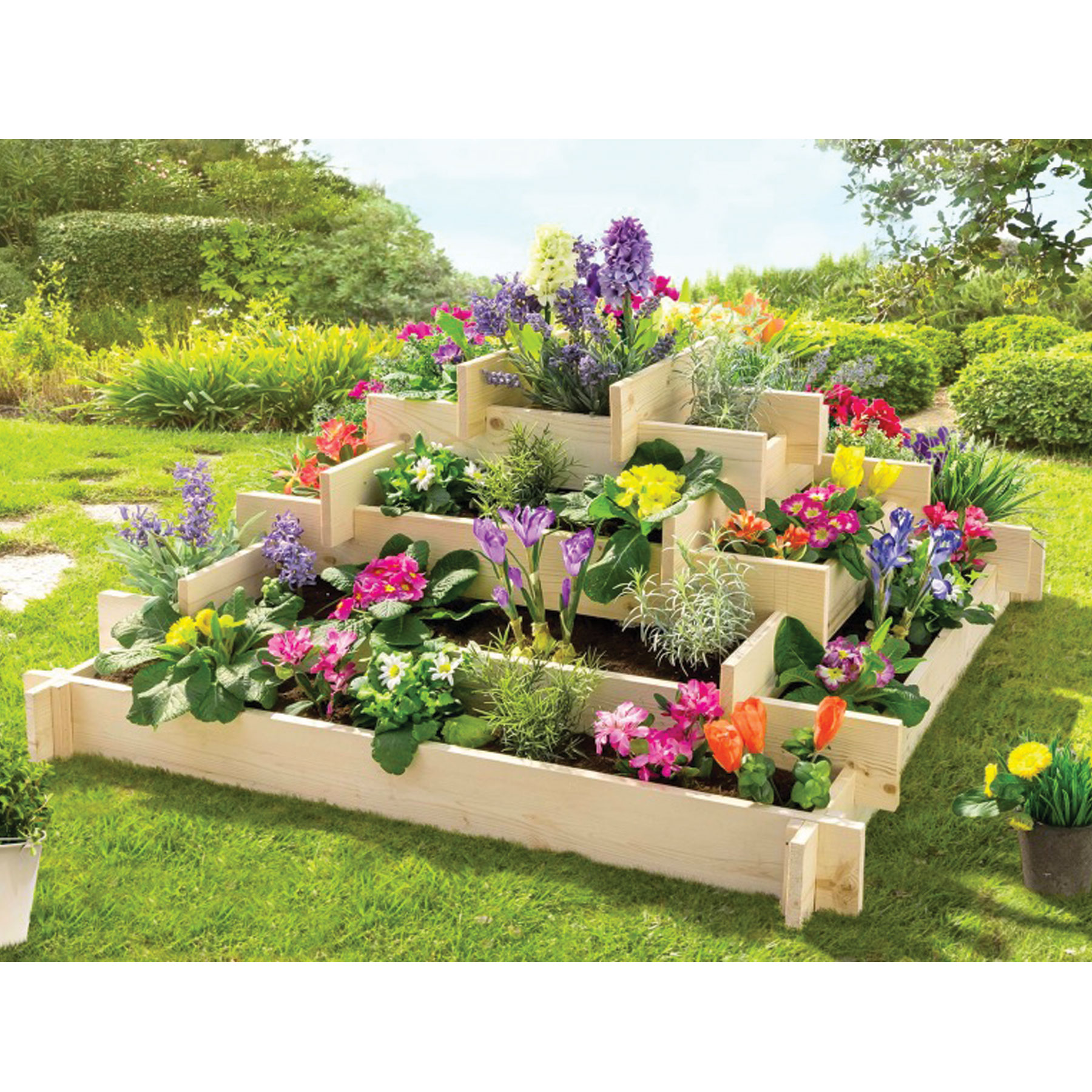 Pflanzkasten Frühbeet Kräuterbeet Blumenbeet P012