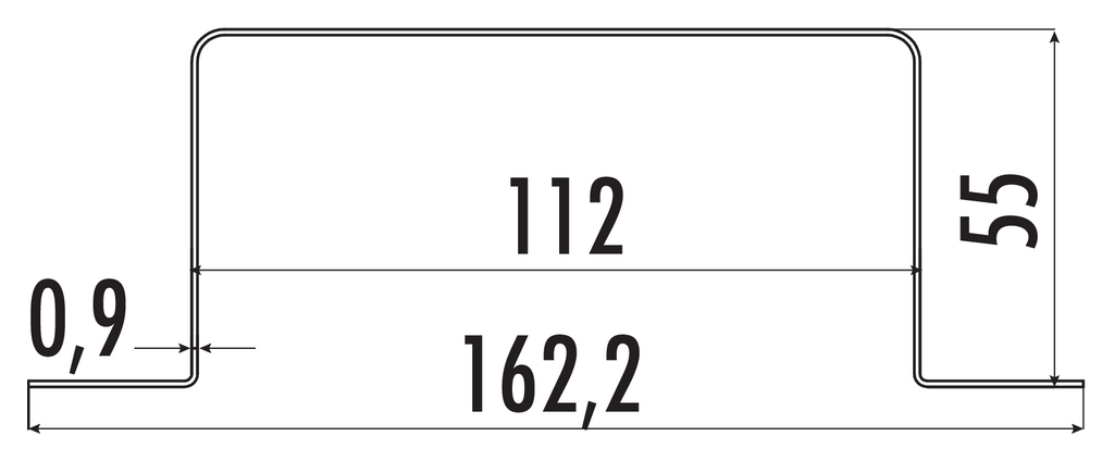 Naber Flachkanalhalterung 100 (4011045)
