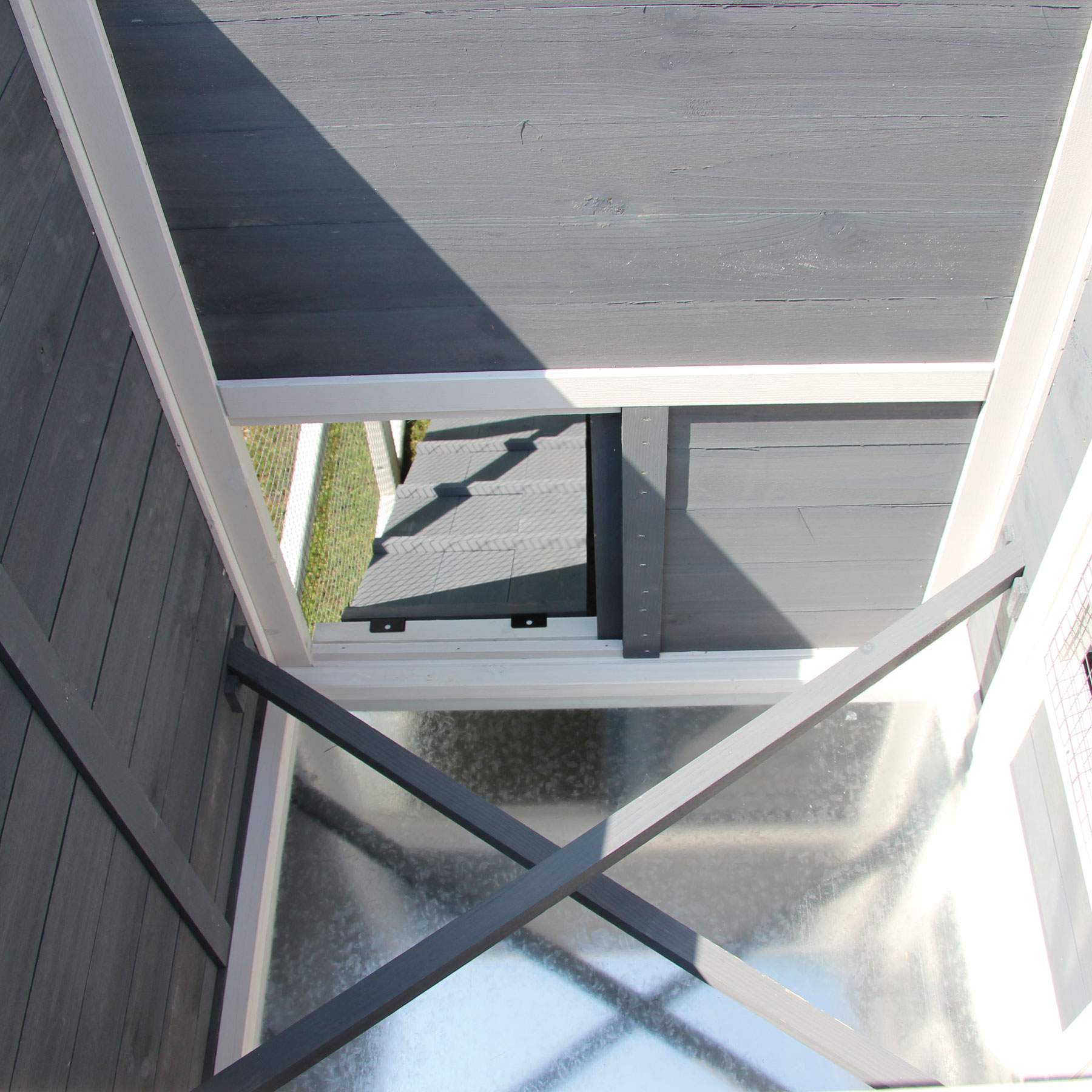 Hühnerhaus / Hasenhaus "Wilma“ - Unterschlupf für Hühner, Hasen, Wachteln, Kleintiere