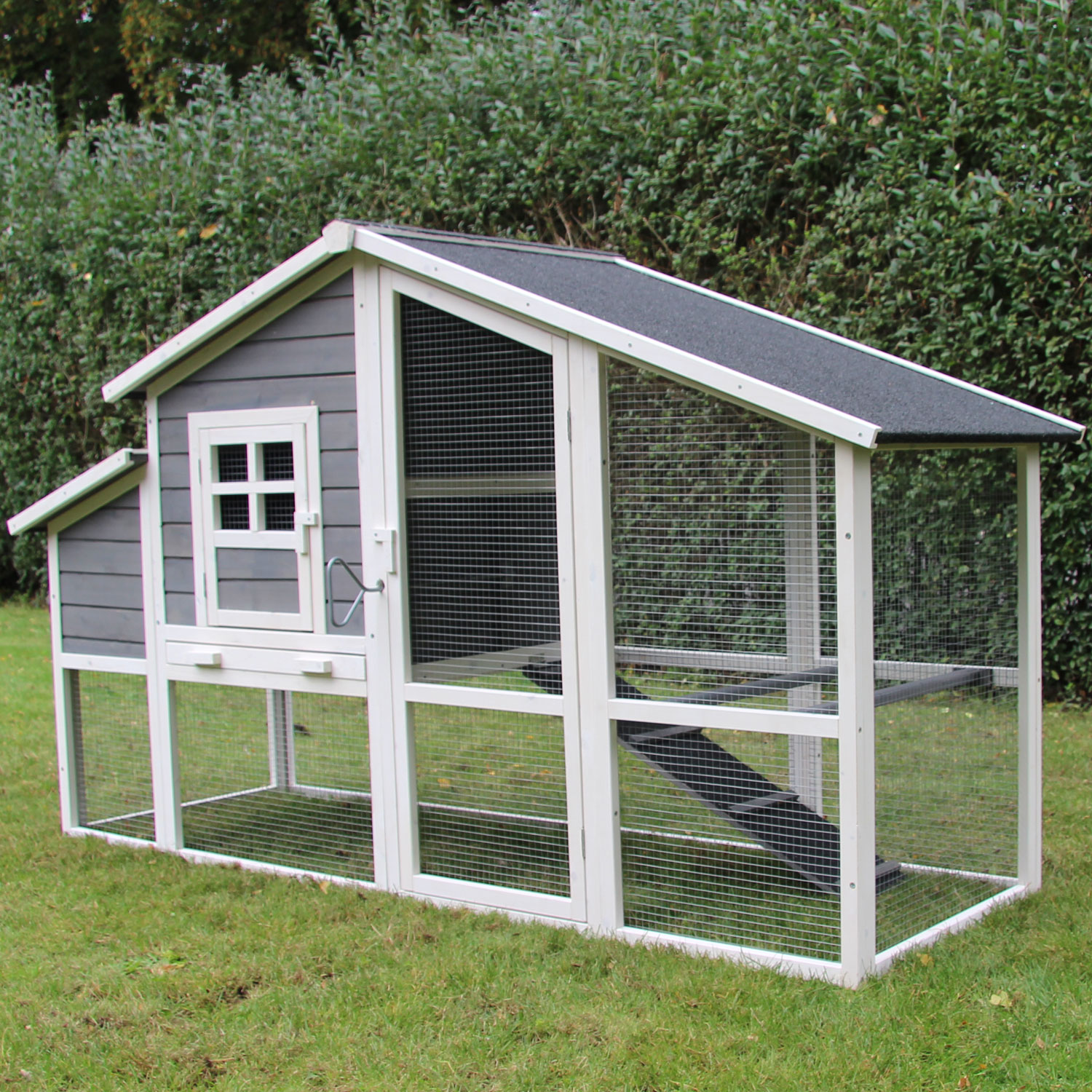 Hühnerhaus / Hasenhaus "Wilma“ - Unterschlupf für Hühner, Hasen, Wachteln, Kleintiere