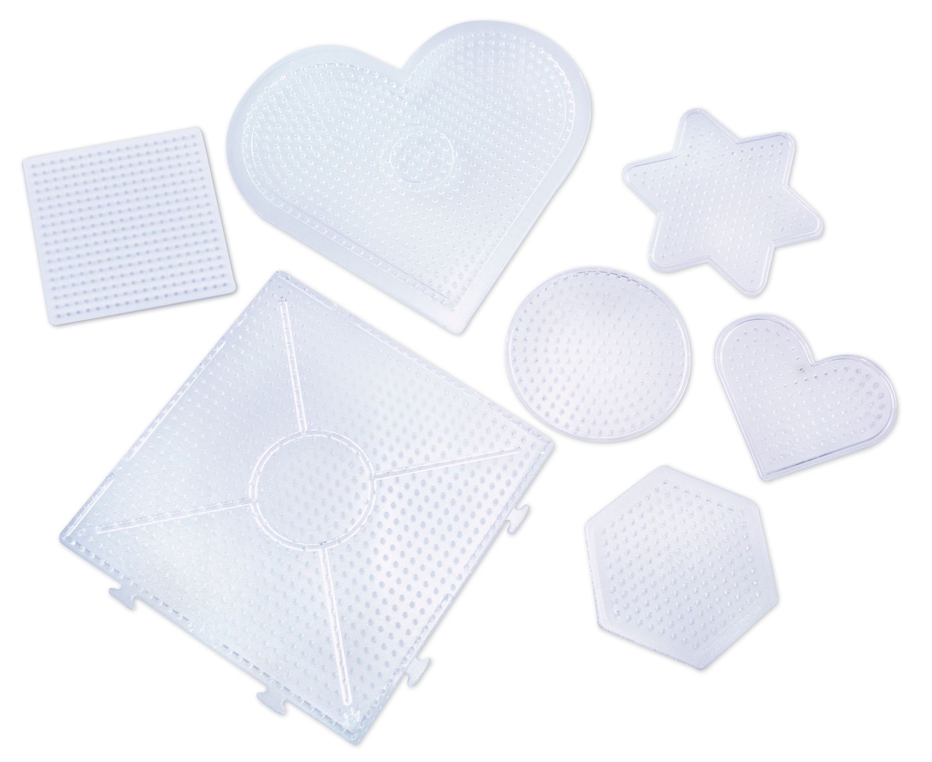 Steckplatten transparent