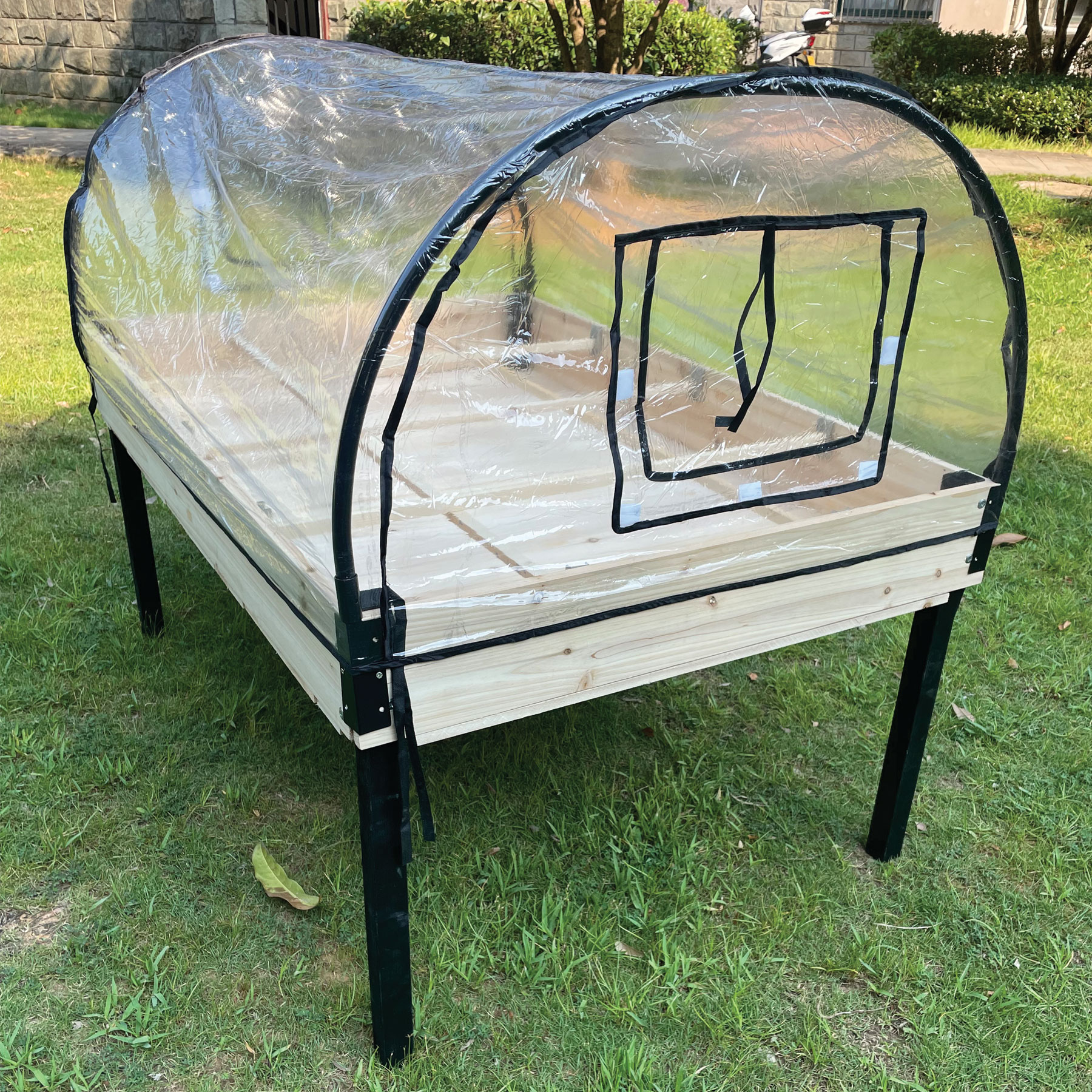 Frühbeet Gewächshaus Treibhaus Pflanztunnel Pflanzbeet P014