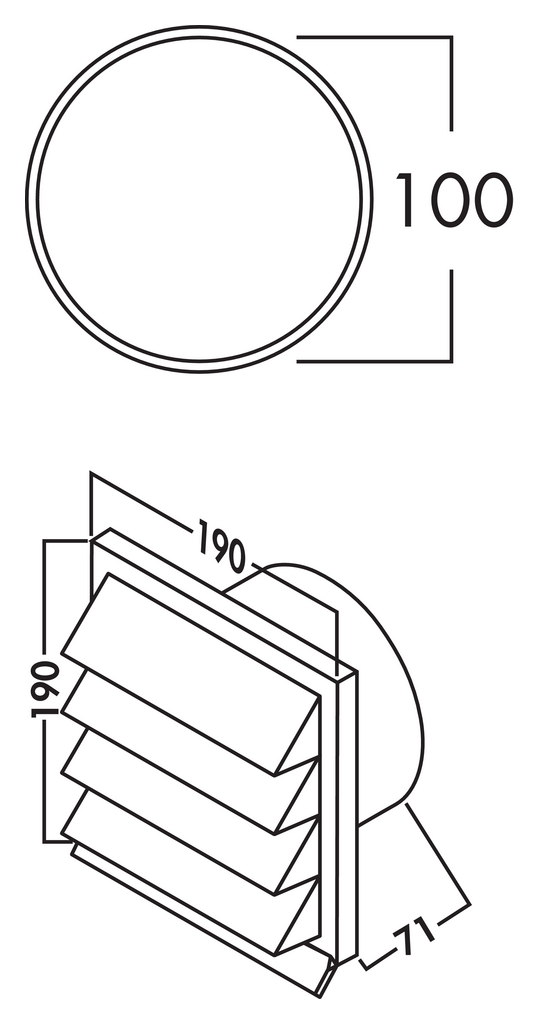 Naber K-Jal 100 Außenjalousie in Ziegelrot (4011078)