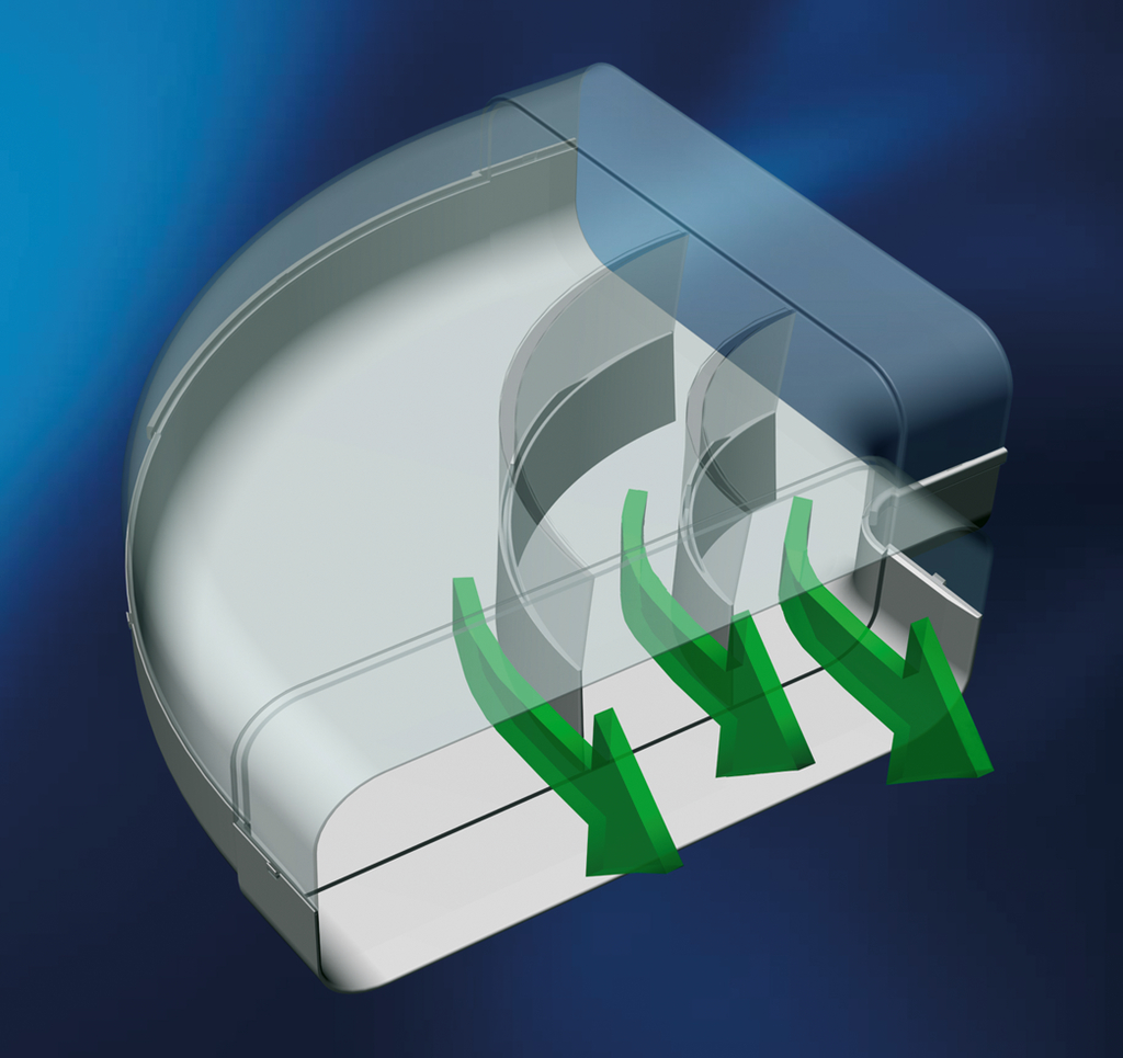 Naber F-RBH 150 Rohrbogen horizontal 90° (4043003)