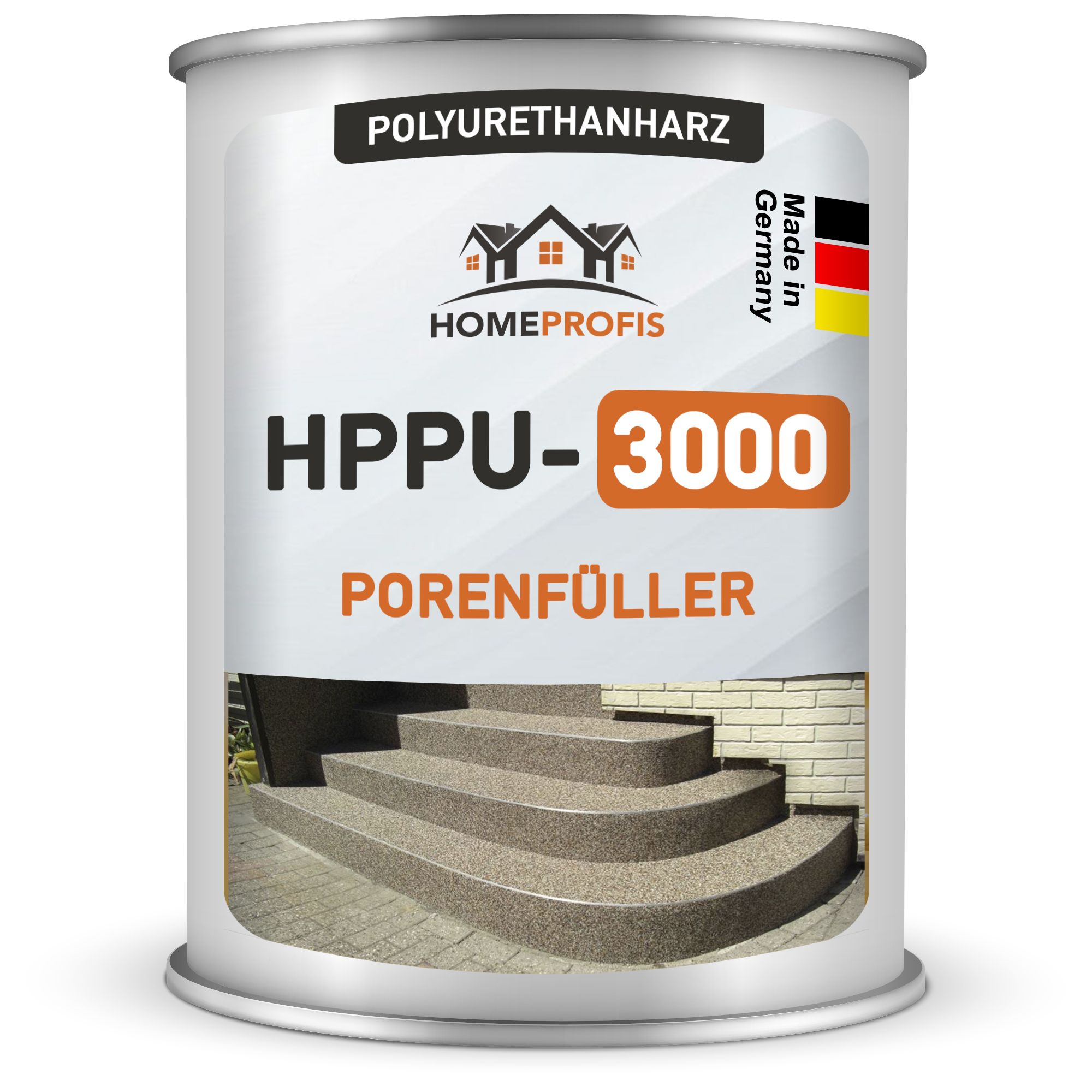 HPPU-3000 1K Polyurethanharz Porenfüller für Steinteppiche