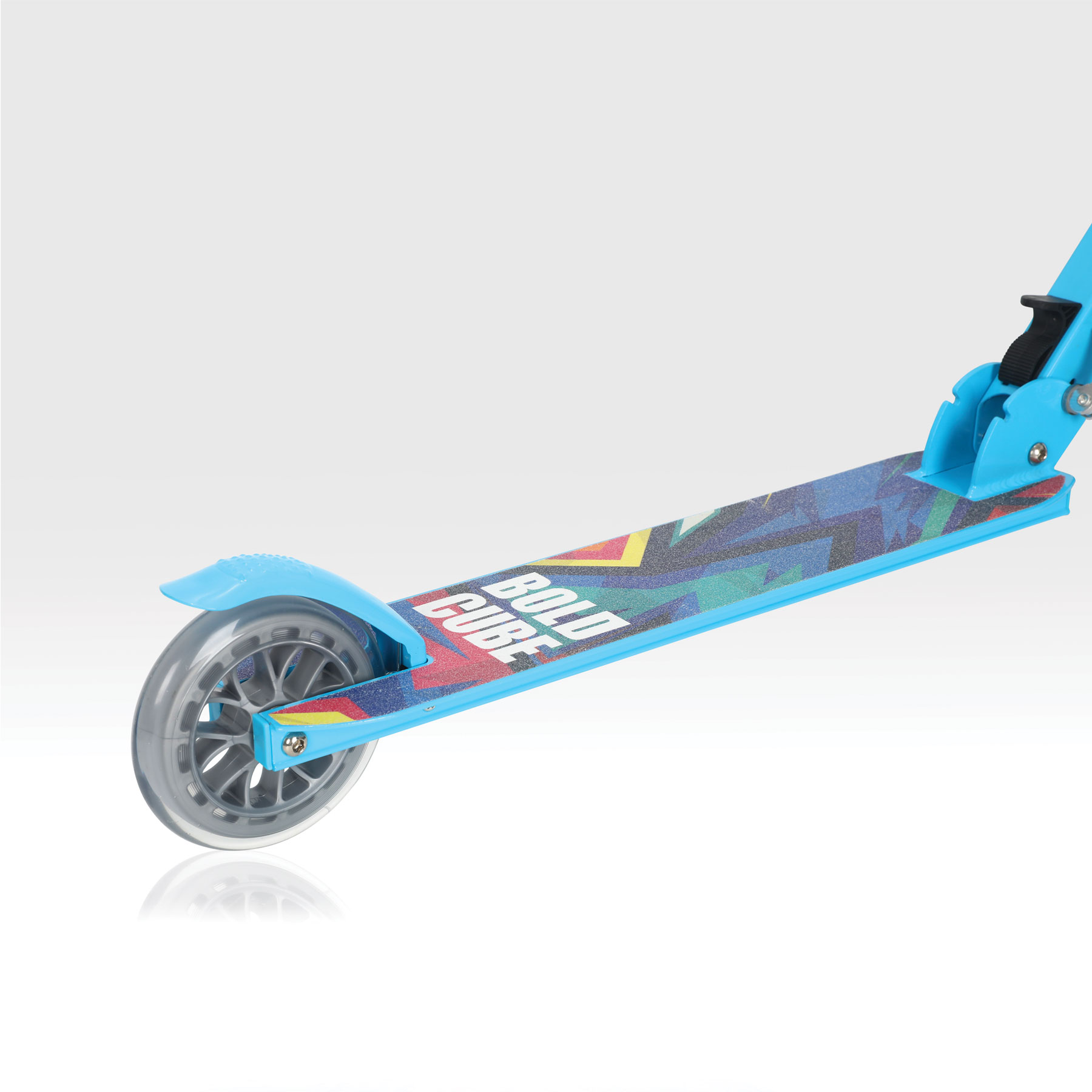 BOLDCUBE Blue 2-Rad Scooter