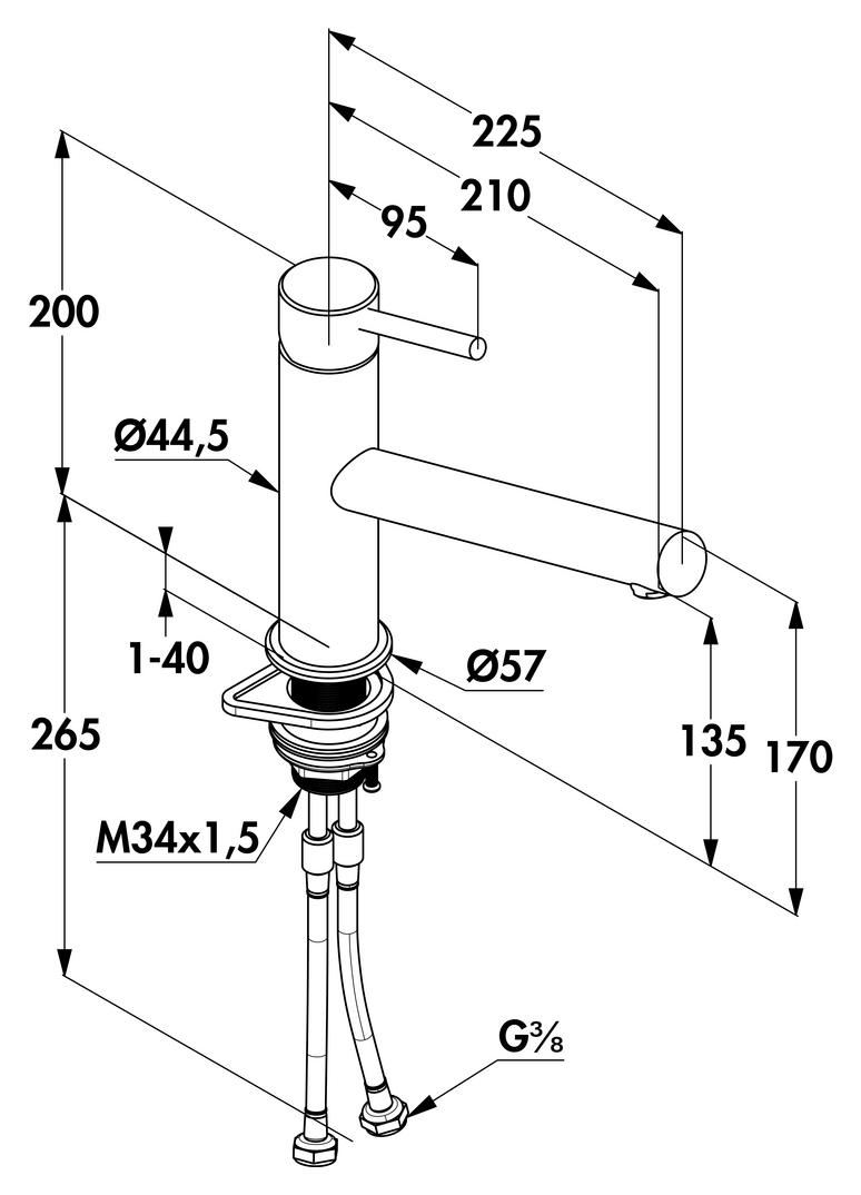 Kludi Steel 1 | Küchenarmatur | Hochdruck | Edelstahl (5023124)