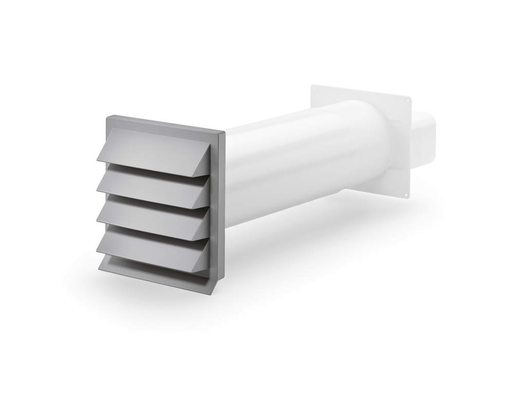 Naber K-Klima-R flow 125 Mauerkasten in Hellgrau (4033030)