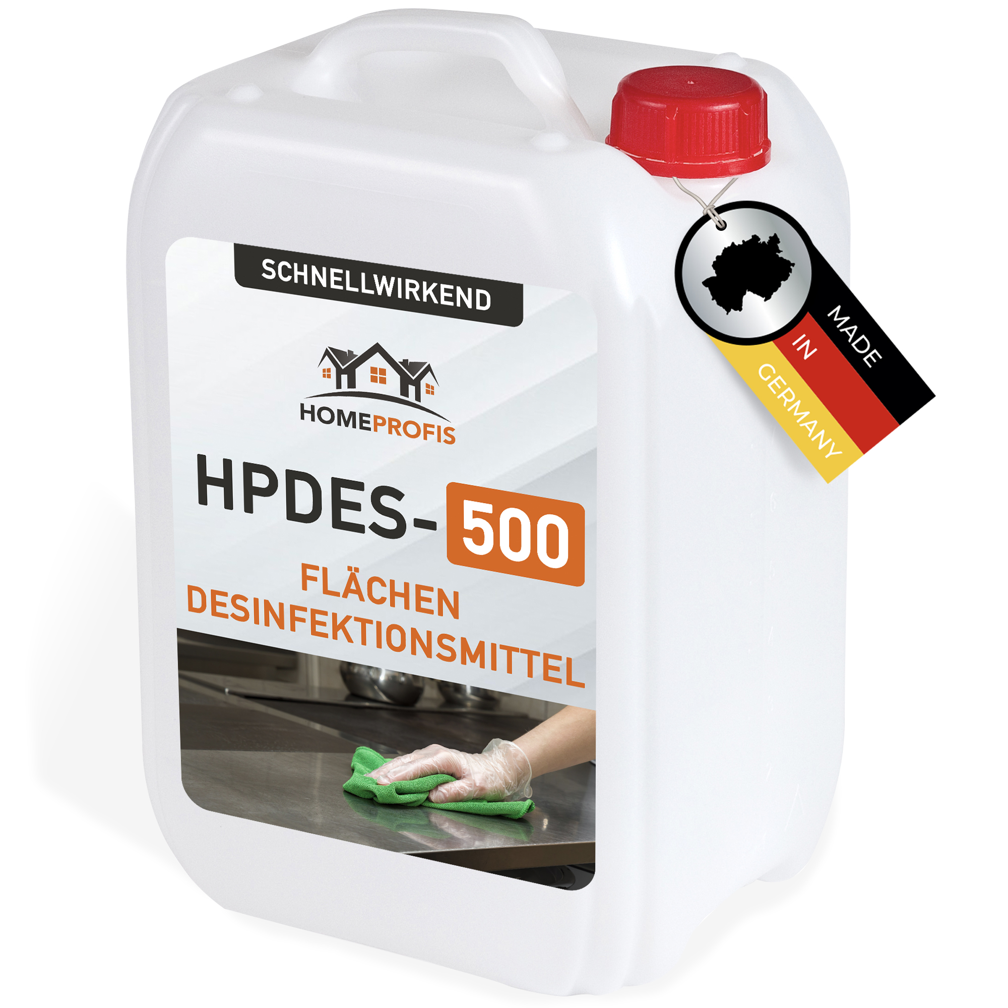 HPDES-500 Desinfektionsmittel zur Flächendesinfektion (5 Liter)