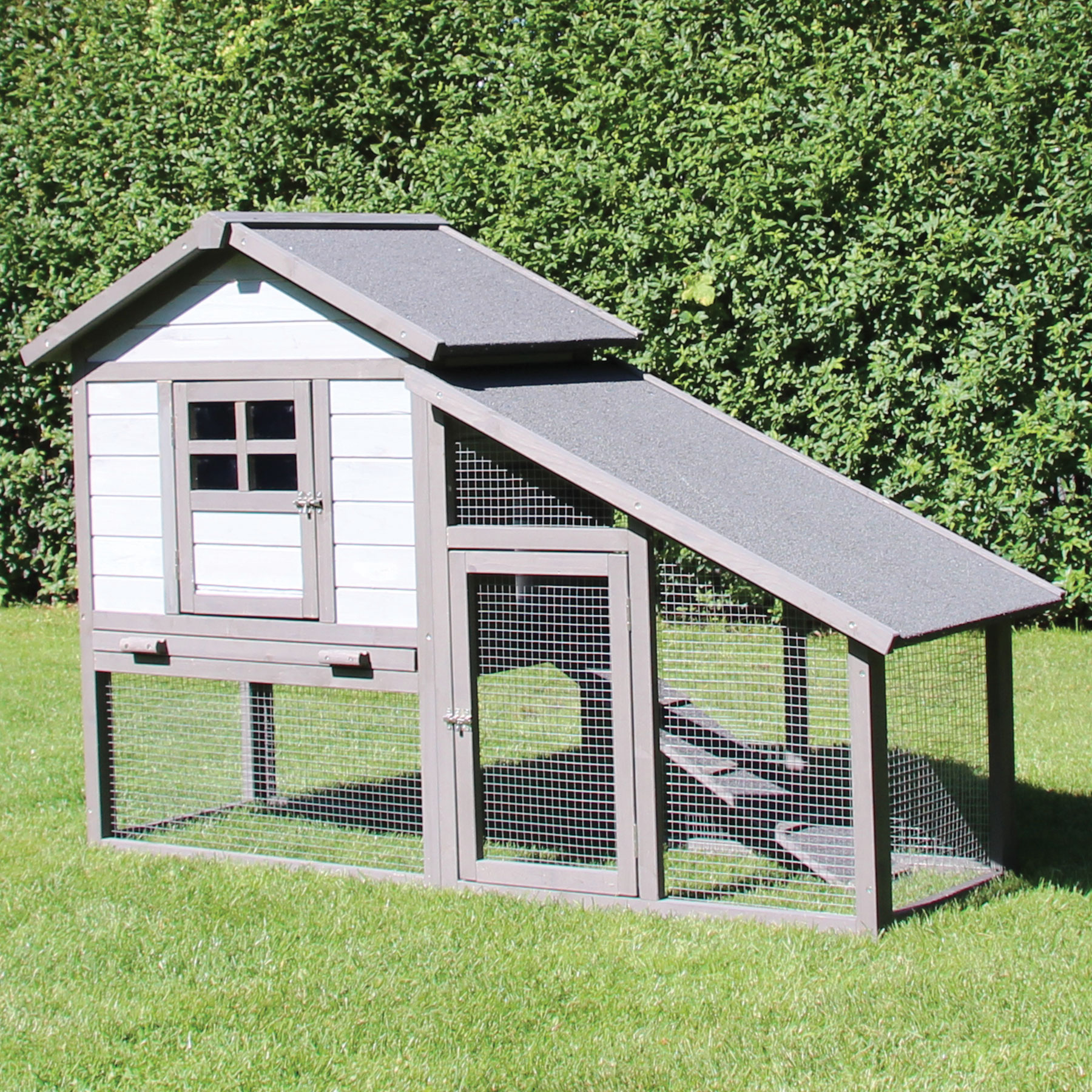 Hasenstall / Kaninchenstall "Freddy“ - Kleintierstall aus Holz