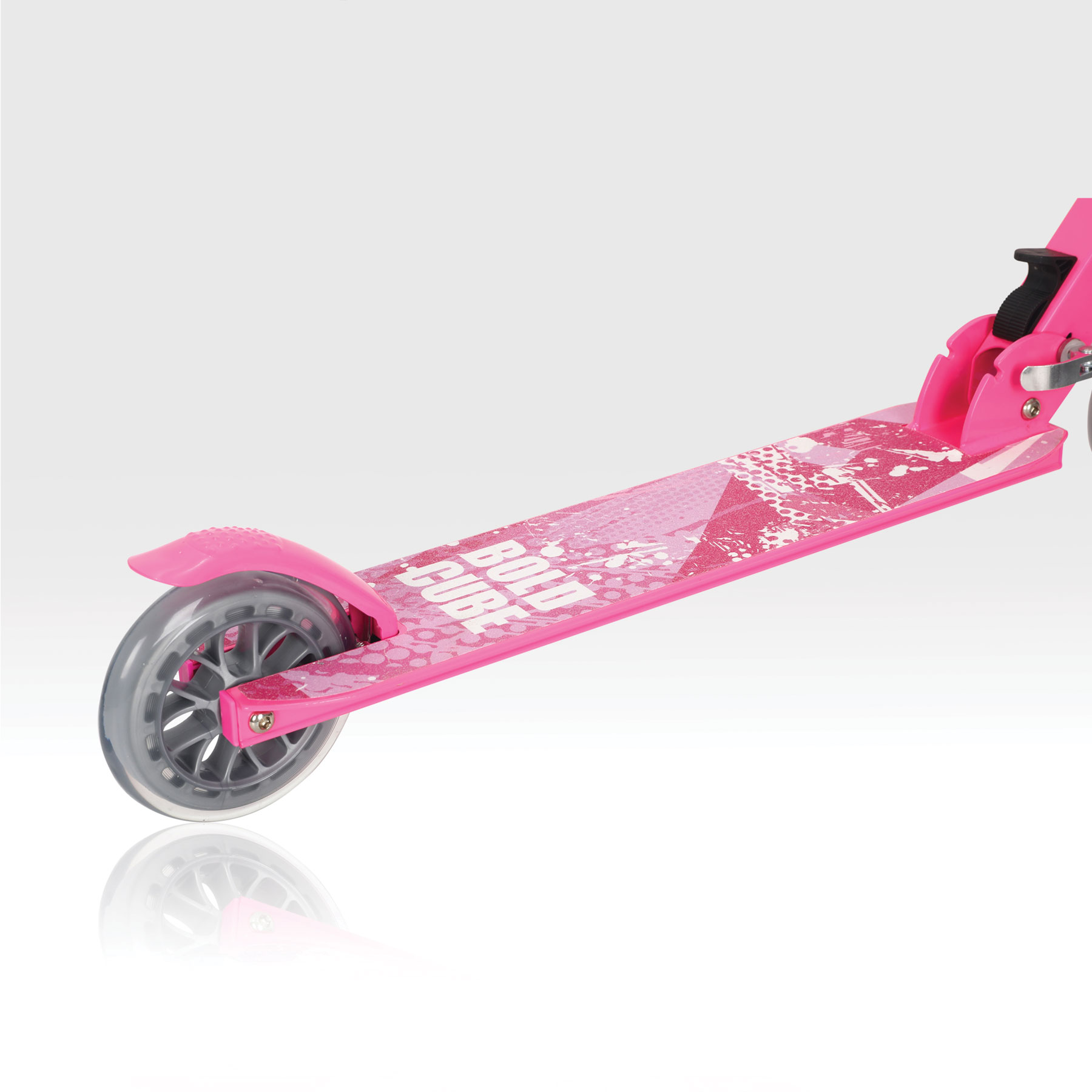 BOLDCUBE Pink 2-Rad Scooter