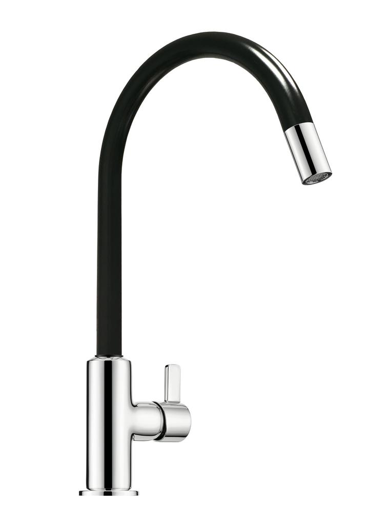 Kludi Bingo Star XS 3S | Küchenarmatur | Hochdruck | Chrom (Schwarz) (5023133)