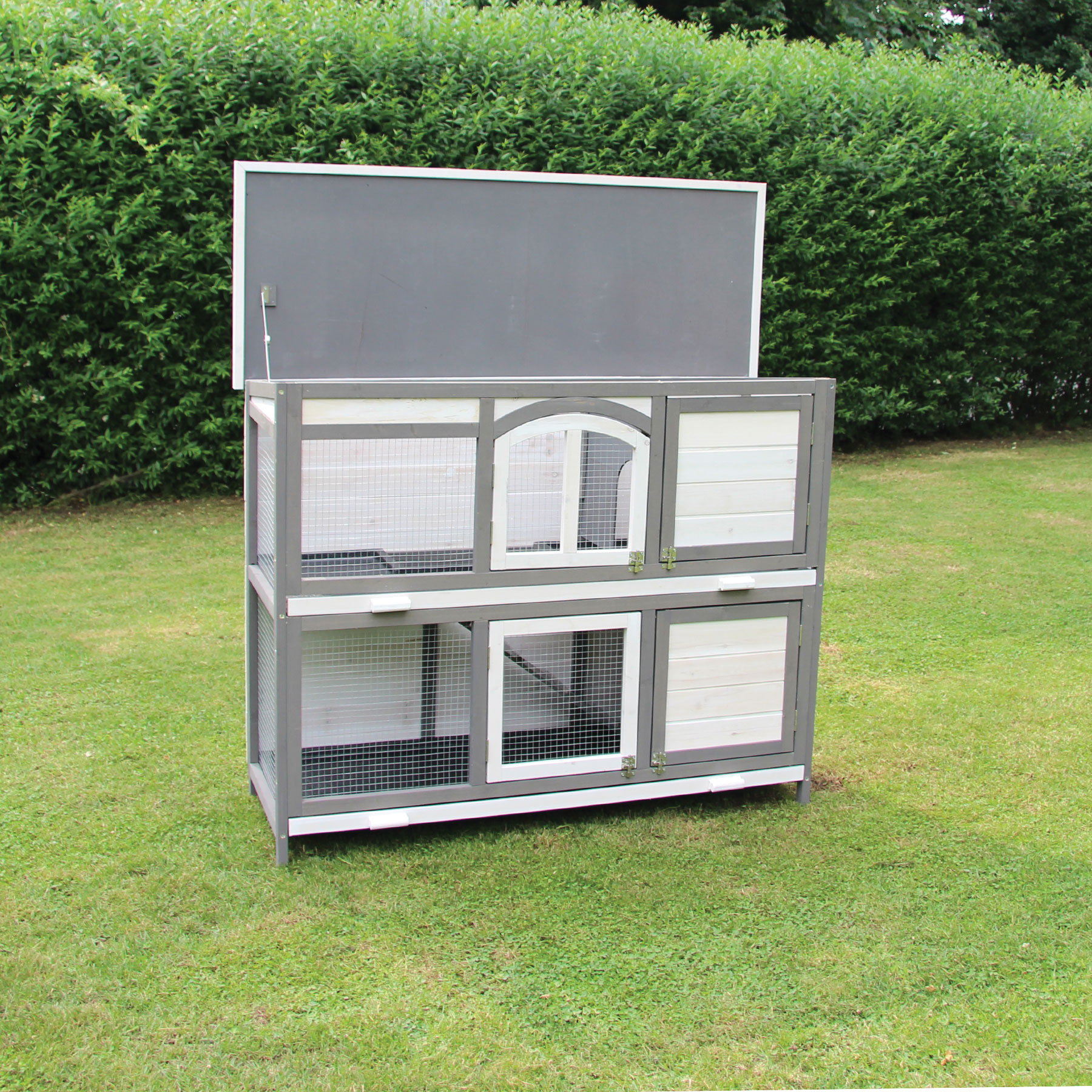 Hasenstall / Kaninchenstall "Kuschel“ - Kleintierstall aus Holz