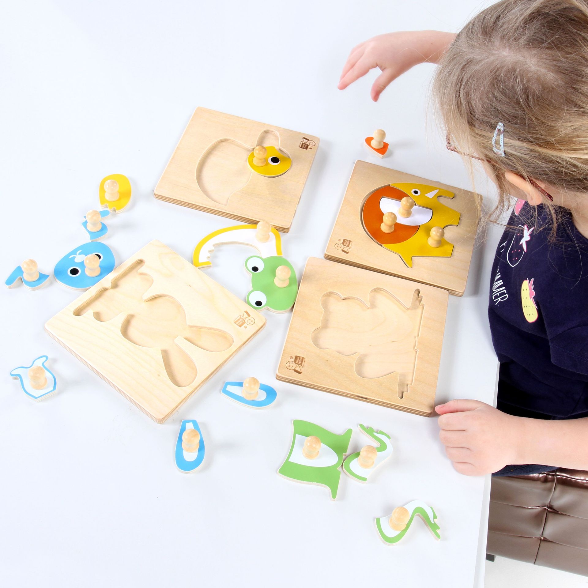 Holzpuzzle „Kleine Racker“