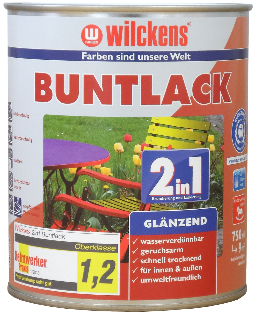 Wilckens Buntlack 2in1 (0,75 Liter)
