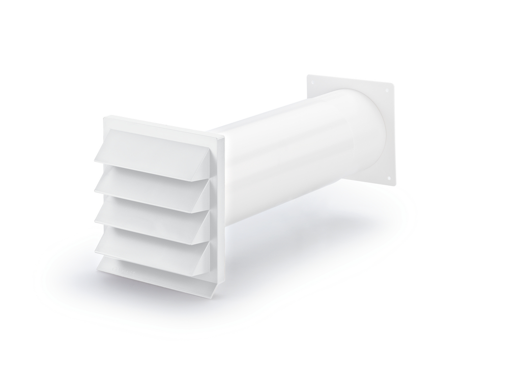 Naber K-Klima-R 125/125 Mauerkasten in Weiß (4021073)