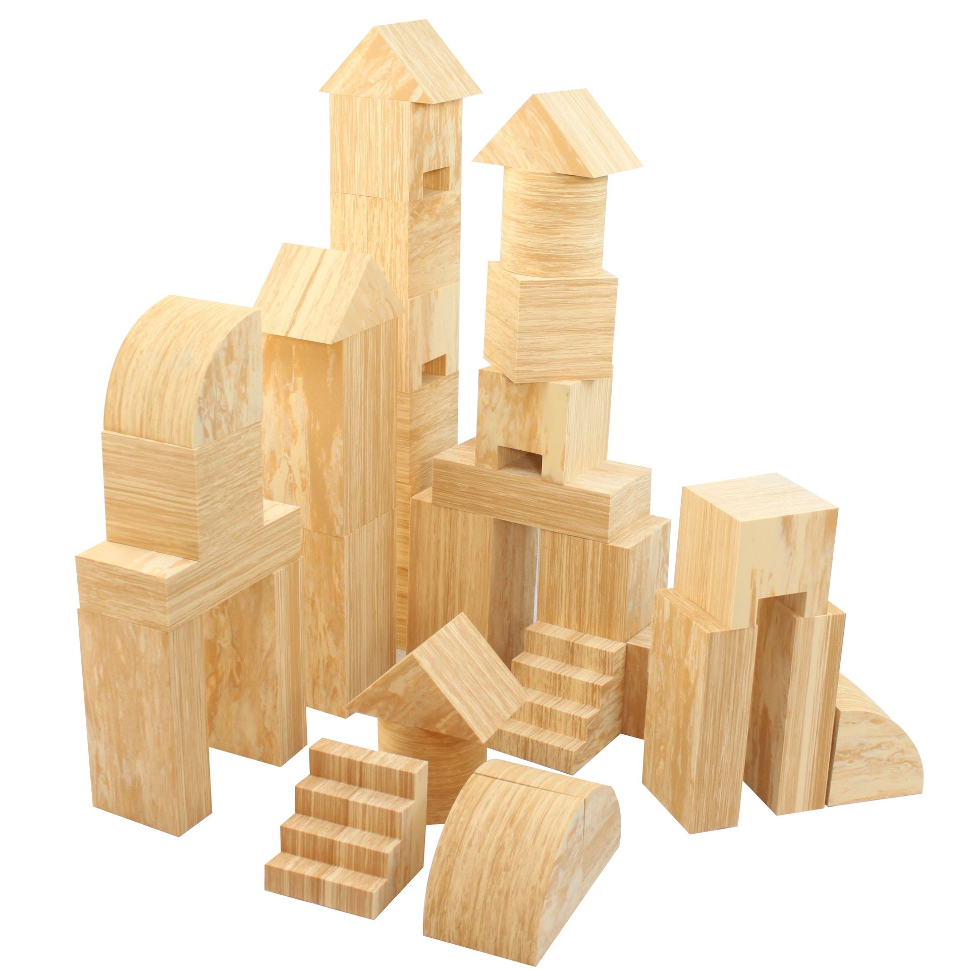 Softholzbausteine 34-teilig