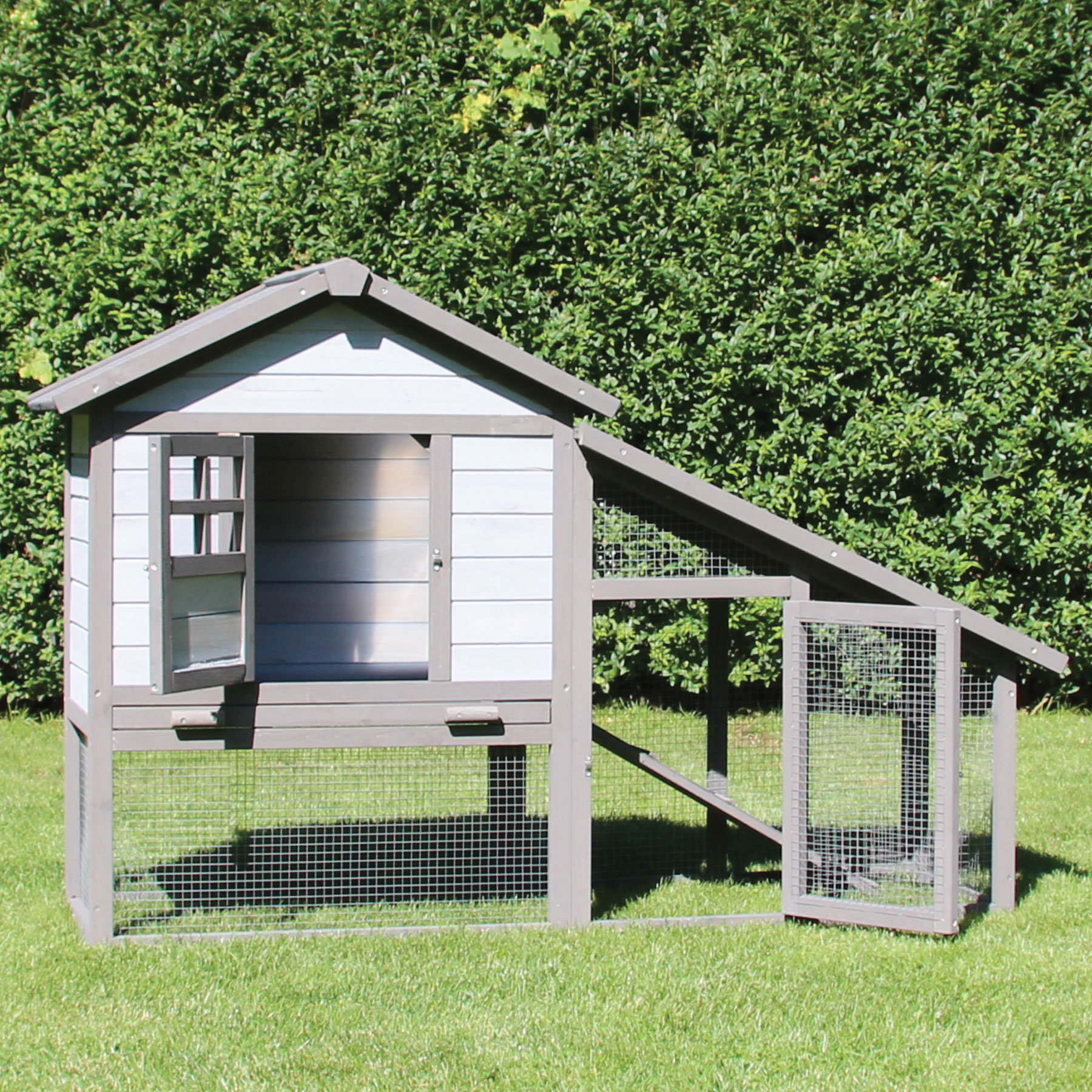 Hasenstall / Kaninchenstall "Freddy“ - Kleintierstall aus Holz