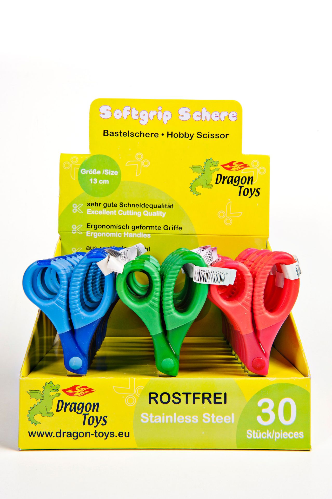 Soft Grip Schere 13 cm