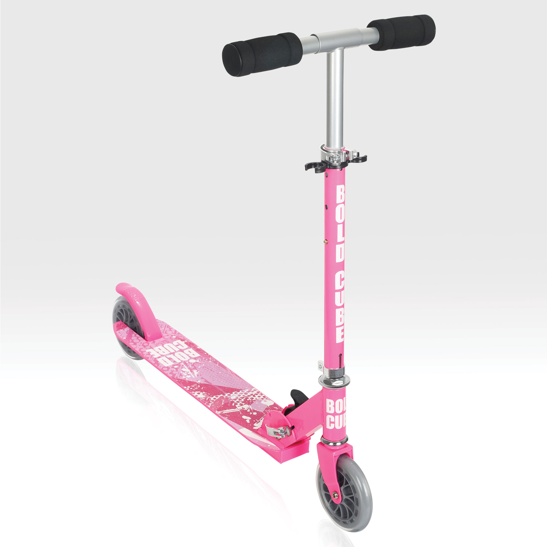BOLDCUBE Pink 2-Rad Scooter