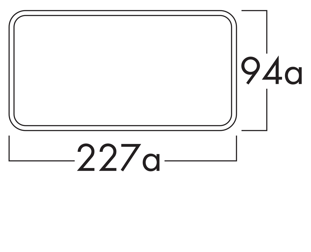 Naber K-Klima-R flow 150 Mauerkasten in Weiß (4044050)