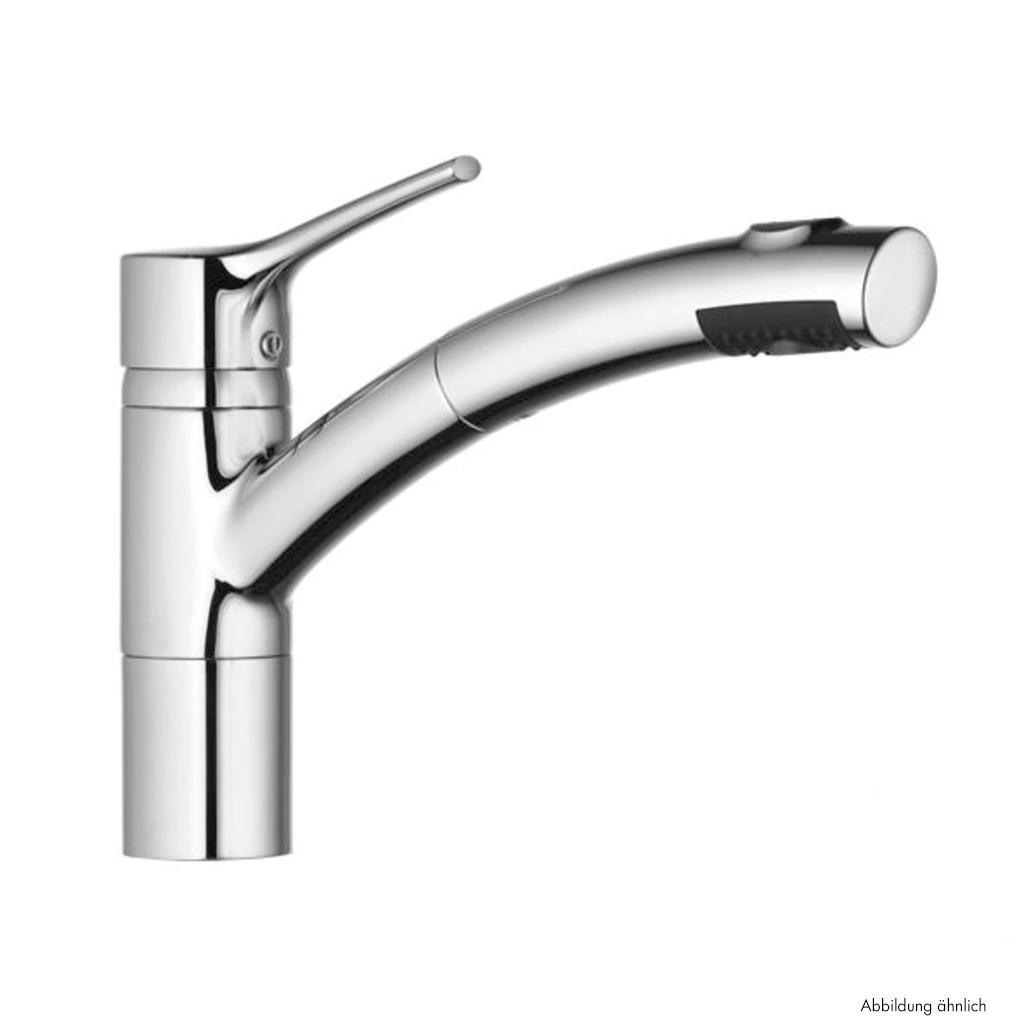 Kludi Trendo 2 | Küchenarmatur | Hochdruck | Edelstahlfinish (5023167)