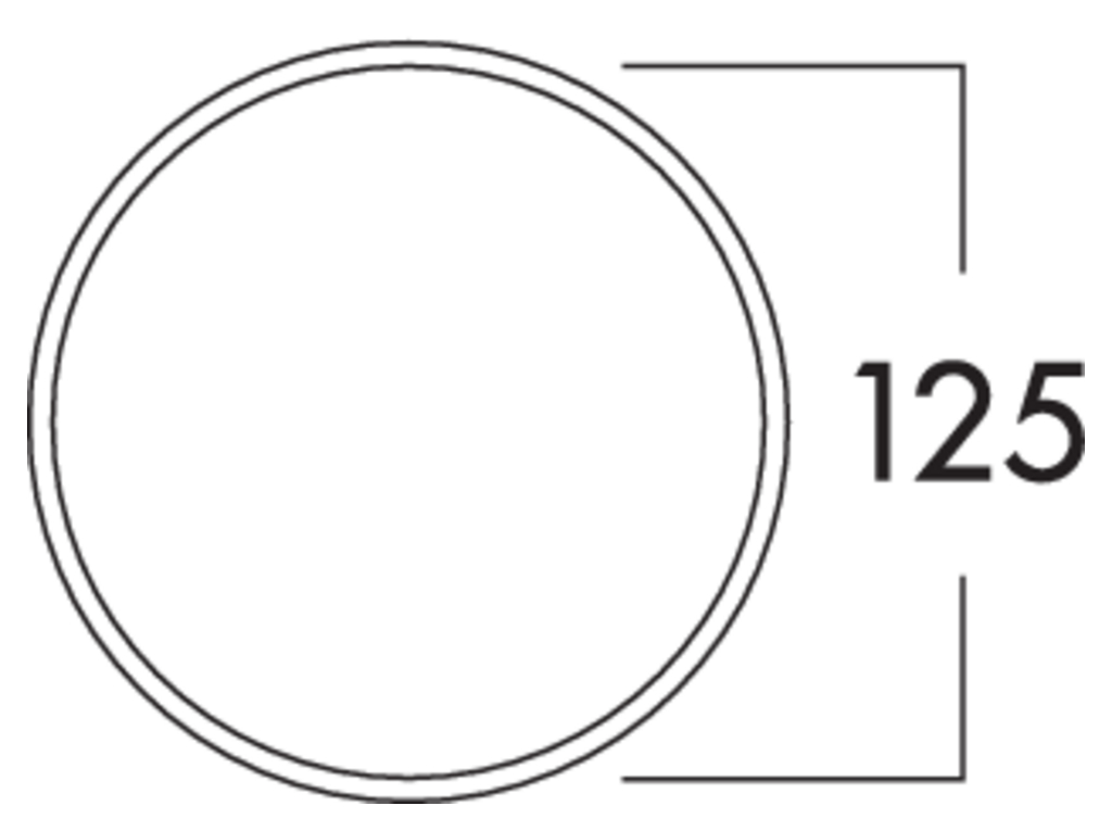Naber K-Klima-R 125/125 Mauerkasten in Hellgrau (4021076)