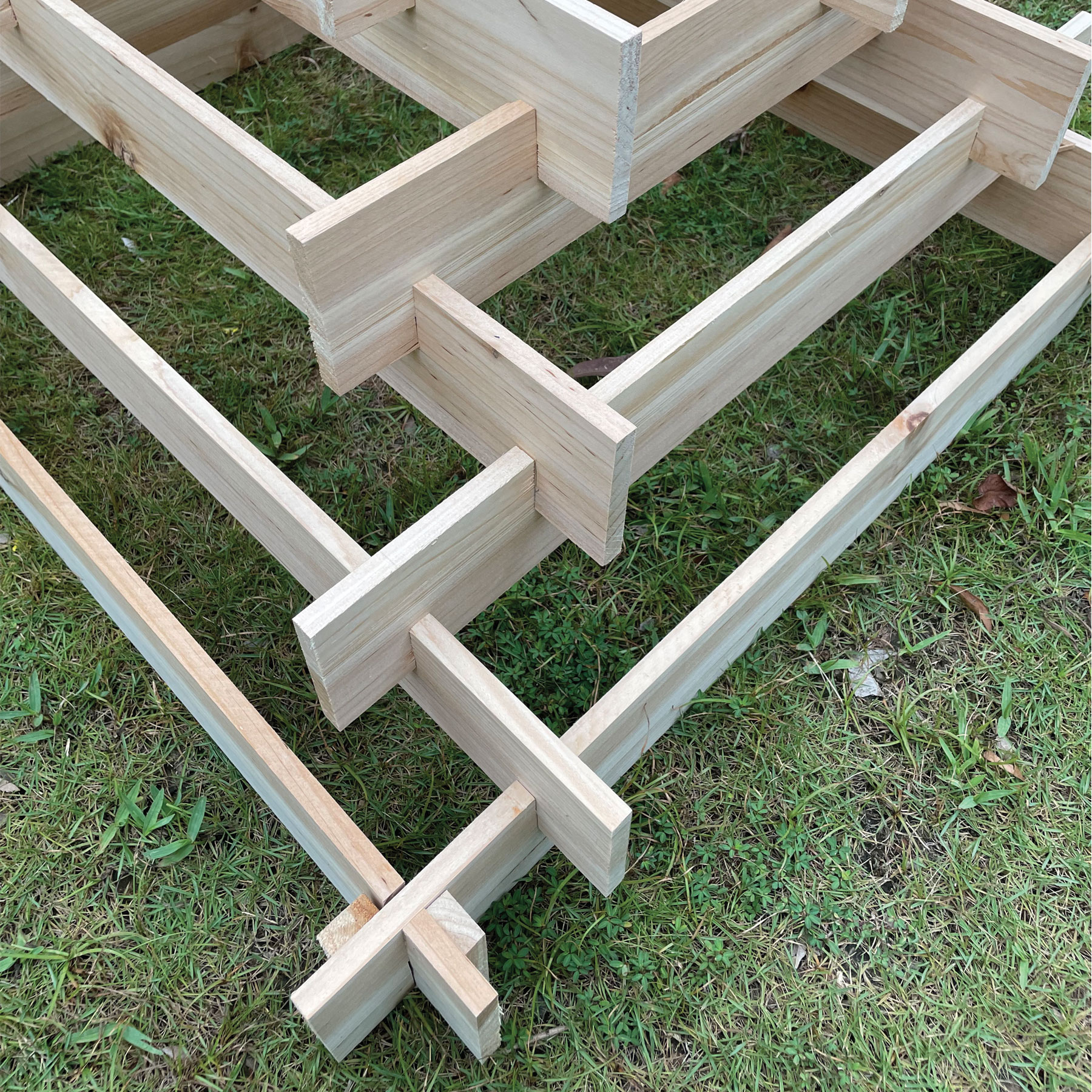 Pflanzkasten Frühbeet Kräuterbeet Blumenbeet P012