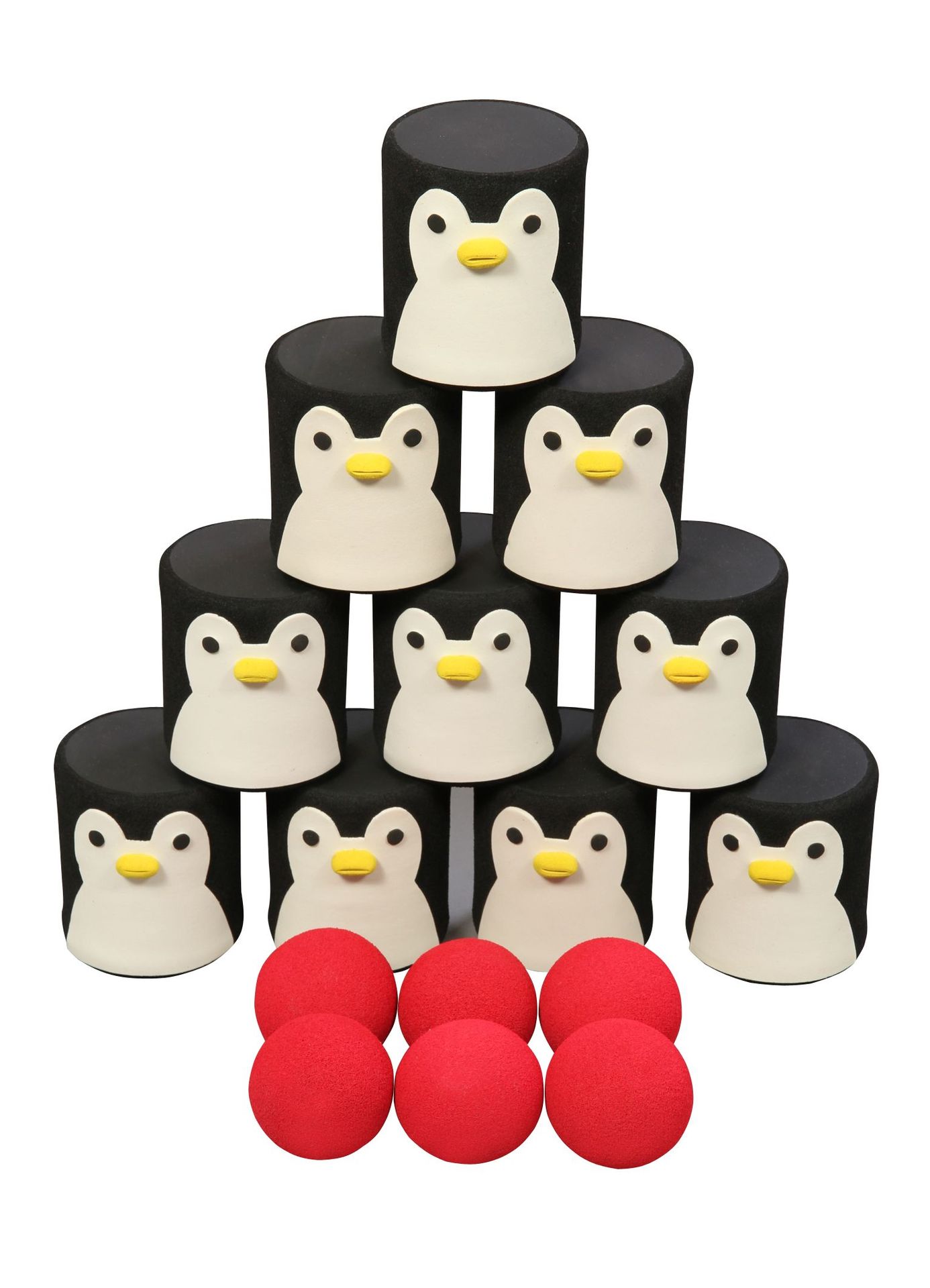 Pinguin Dosenwurfspiel