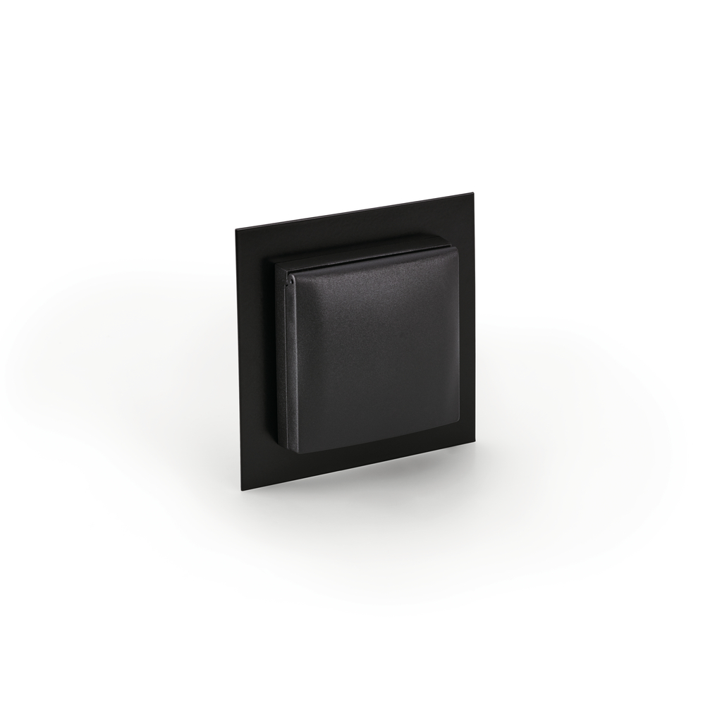 Naber Mira ES1 | 1-fach Wand-Steckdose | Edelstahl (7053139)