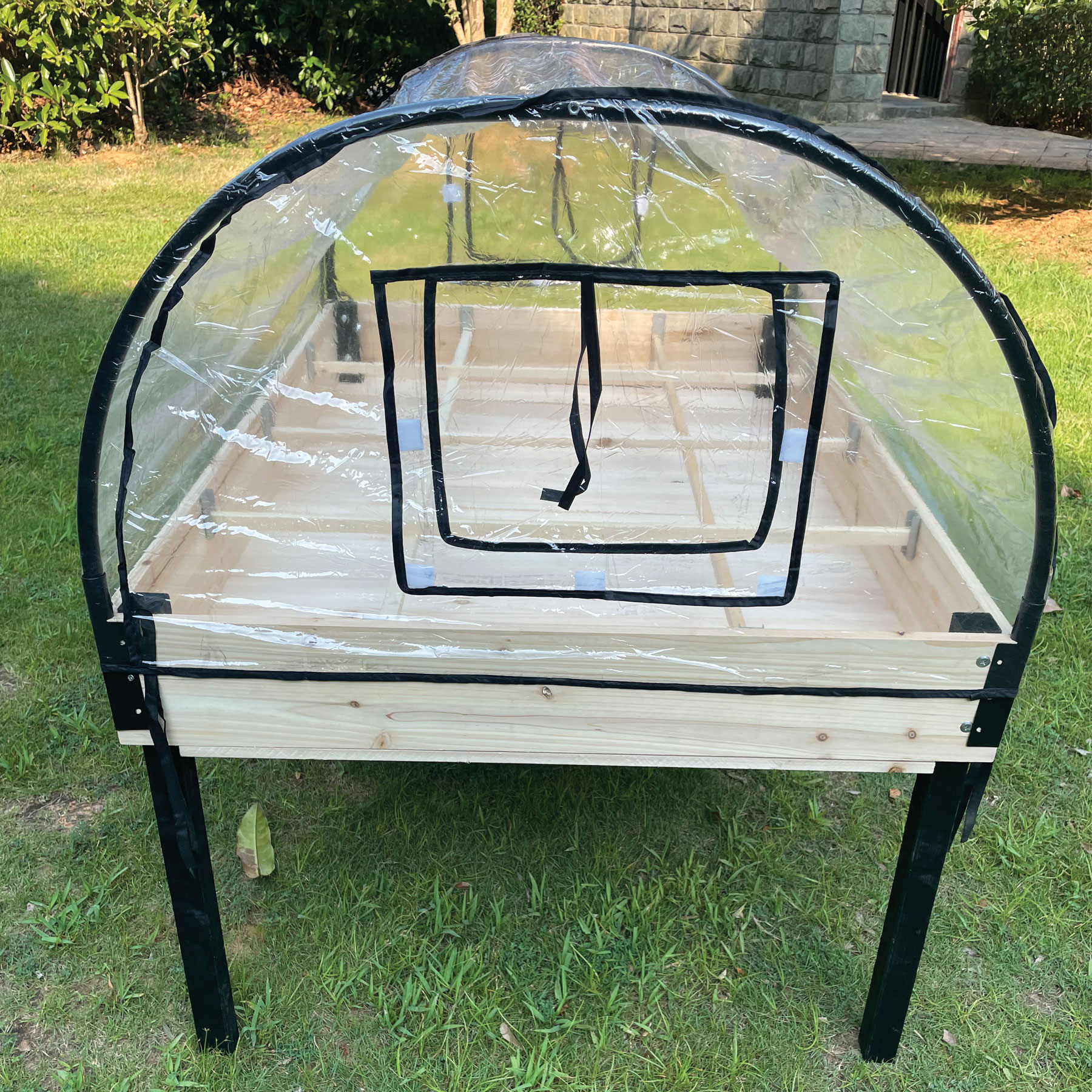 Frühbeet Gewächshaus Treibhaus Pflanztunnel Pflanzbeet P014