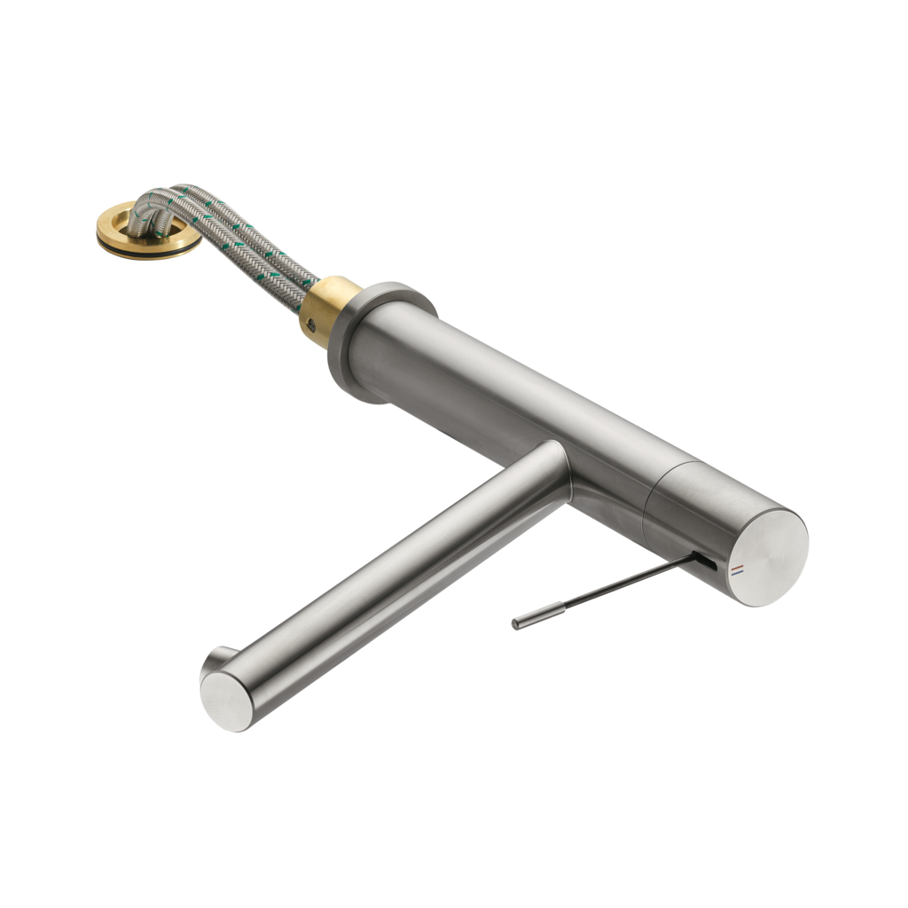 KWC Ono 6 | Fensterarmatur | Küchenarmatur | Hochdruck | Edelstahl (5022316)