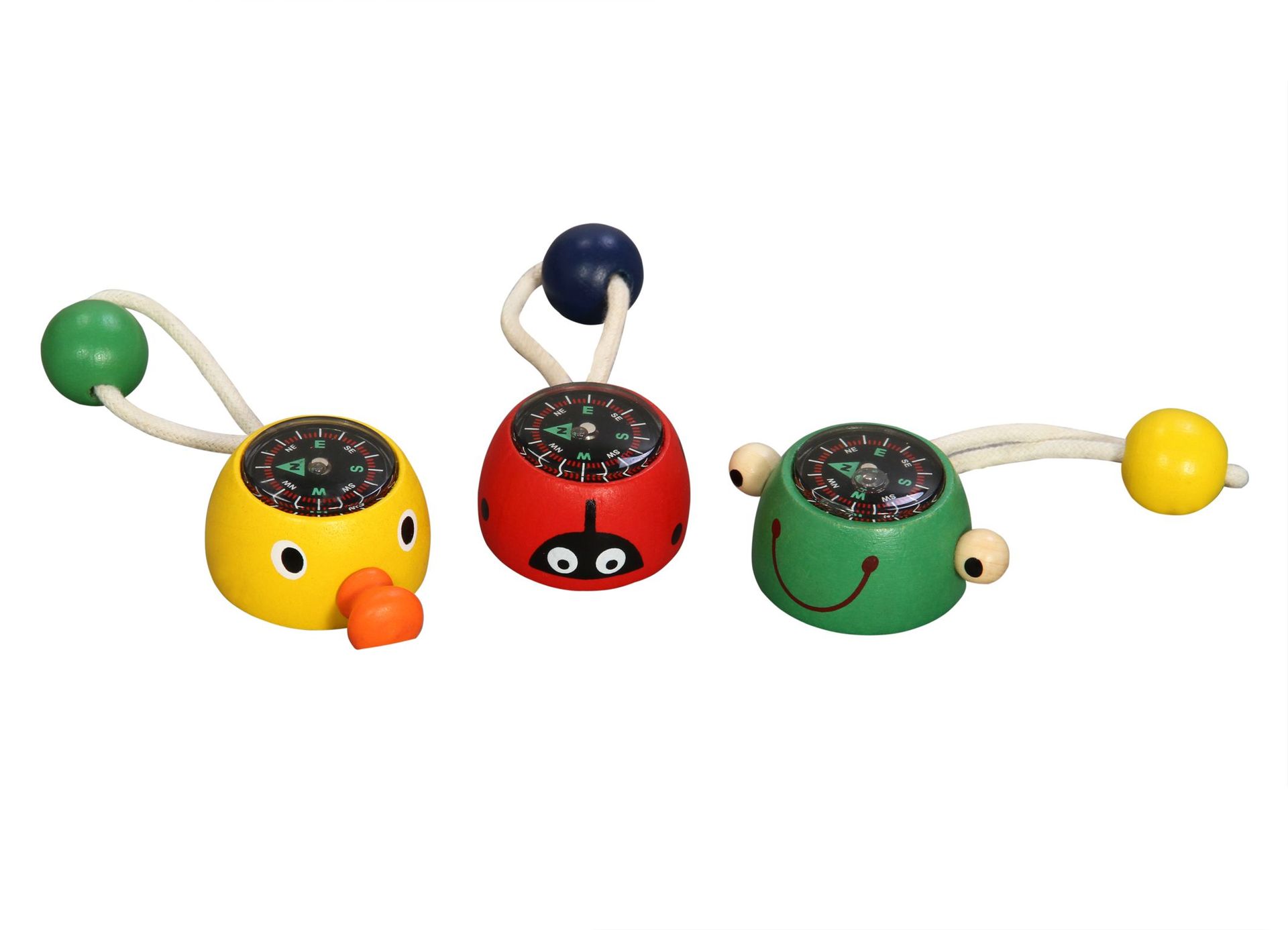 Holz-Mini-Kompass