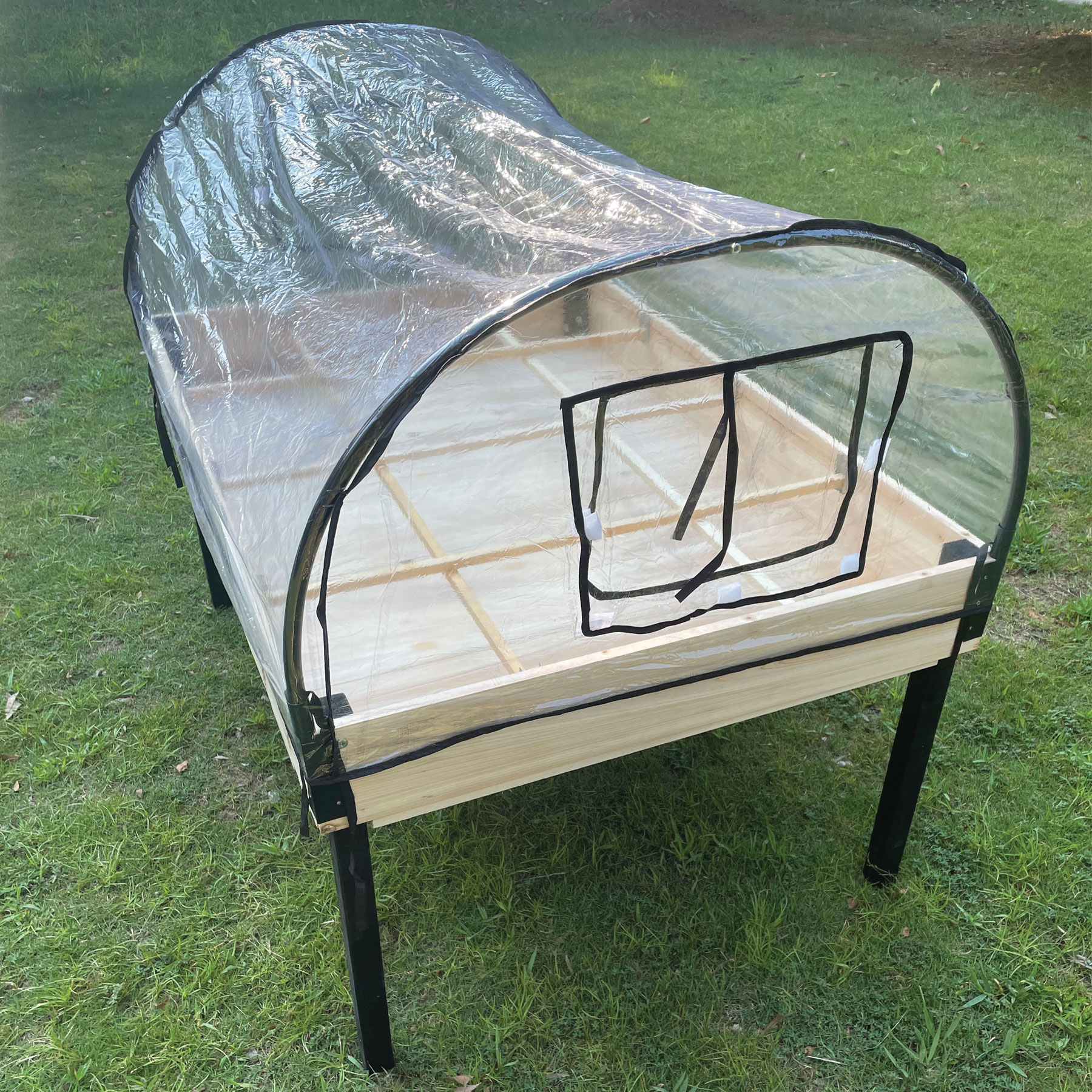 Frühbeet Gewächshaus Treibhaus Pflanztunnel Pflanzbeet P014