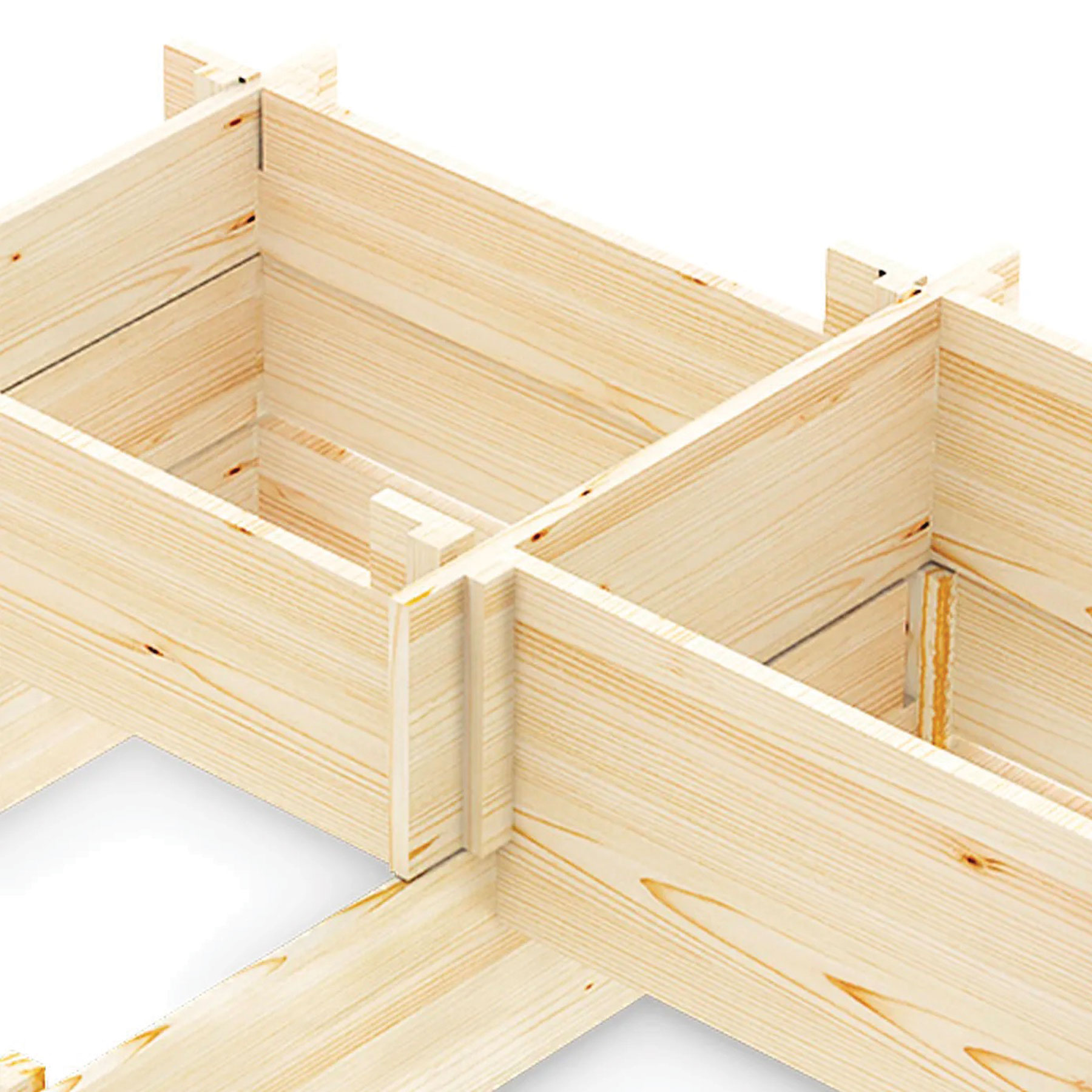 Pflanzkasten Frühbeet Kräuterbeet Blumenbeet P004