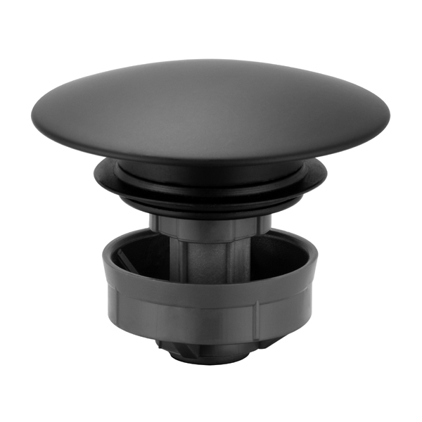 Avenraius Druckstopfen black mit Verschluss ø 63 mm für normale Ablaufgarnituren geeignet (900 4225