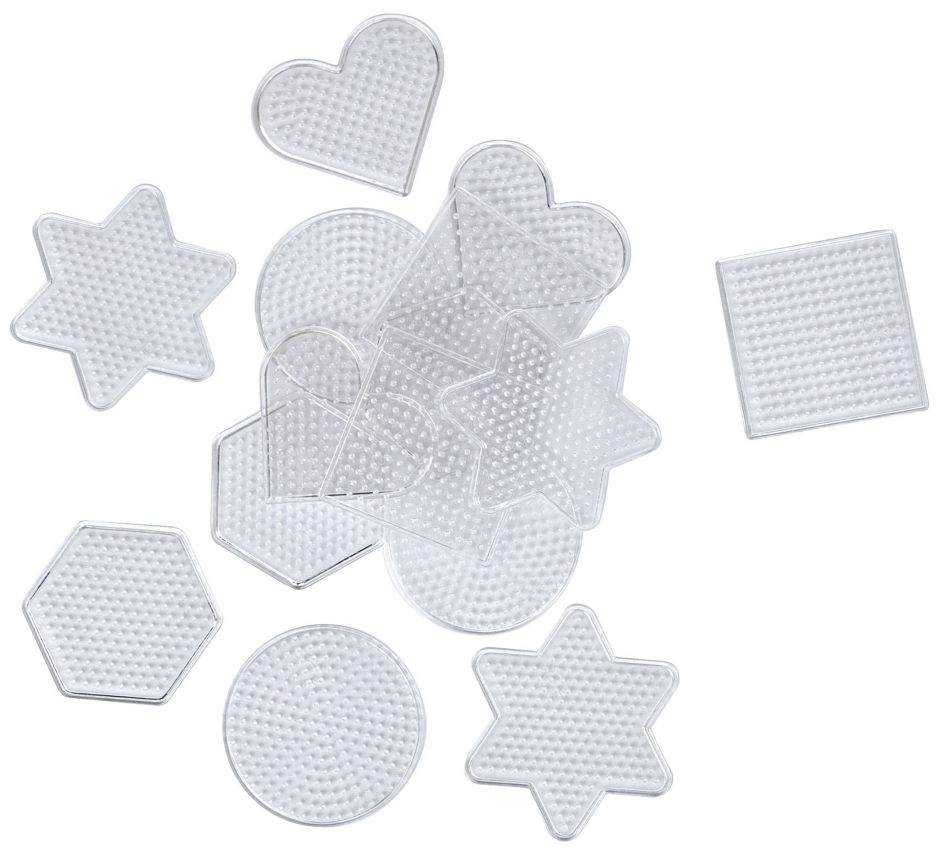 Steckplatten transparent