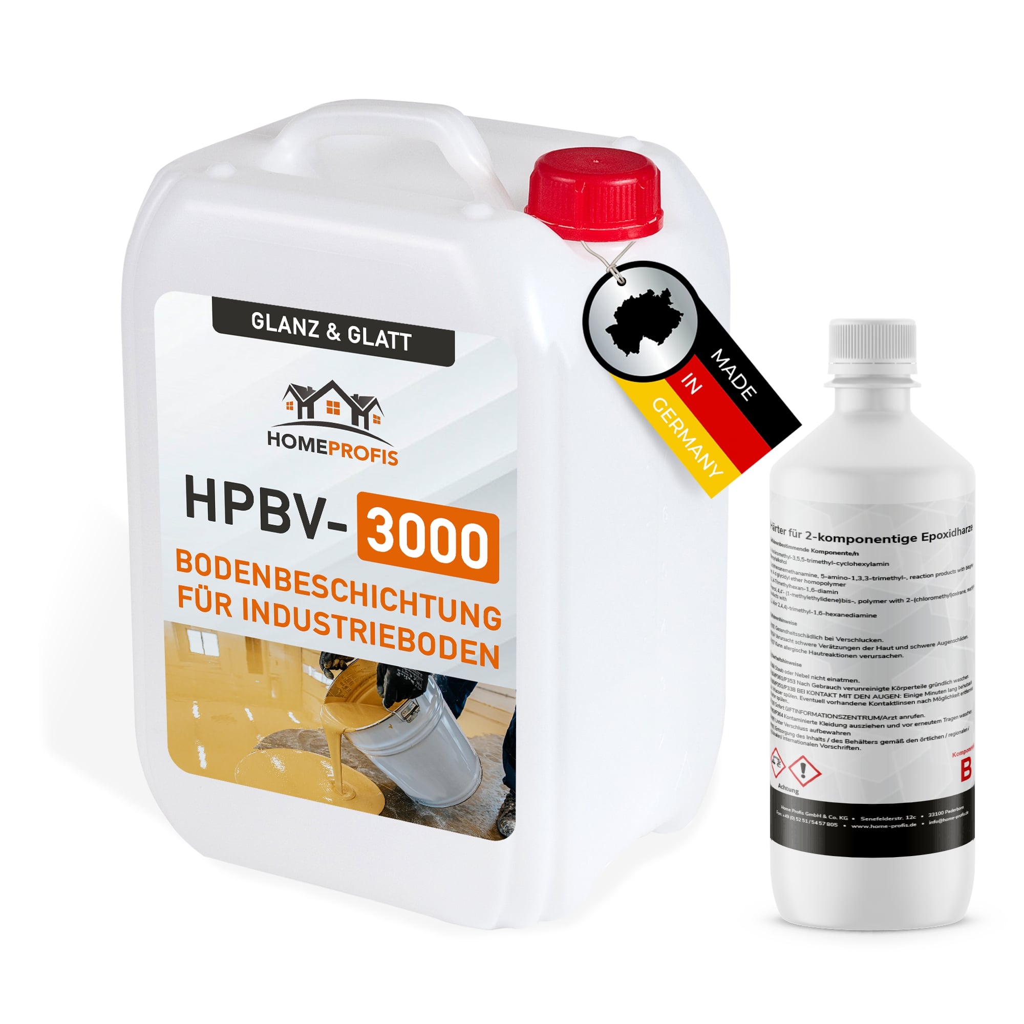 HPBV-3000-1_25-1001 - RAL 1007 - Narzissengelb