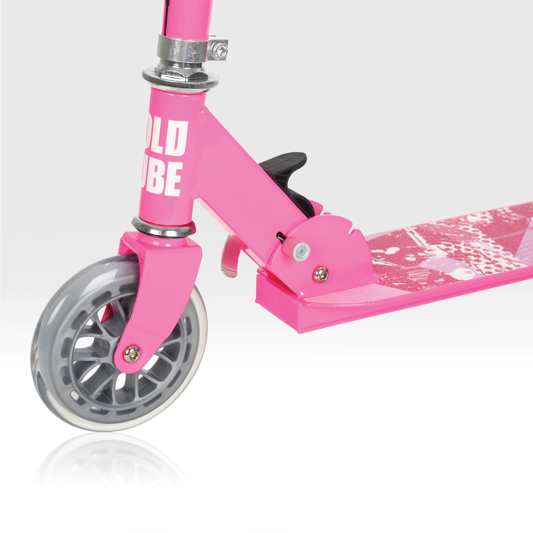 BOLDCUBE Pink 2-Rad Scooter
