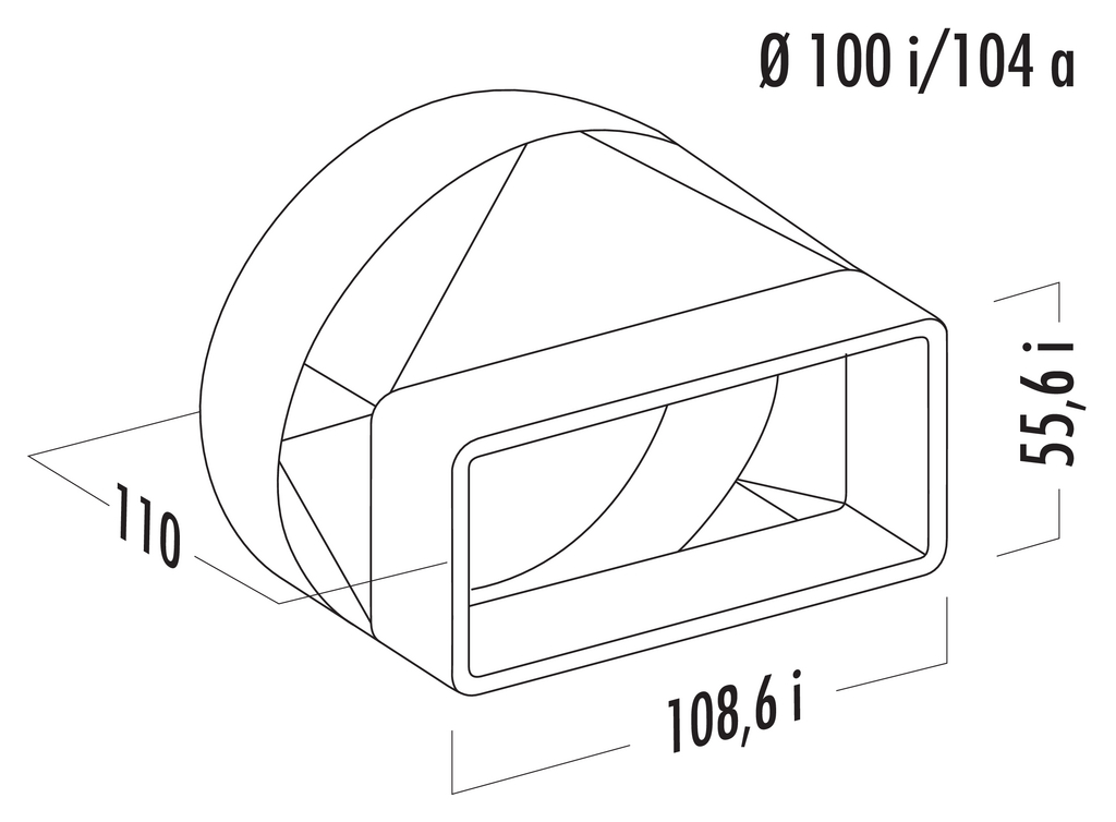 Naber N-EST 100 Endstück (4011023)