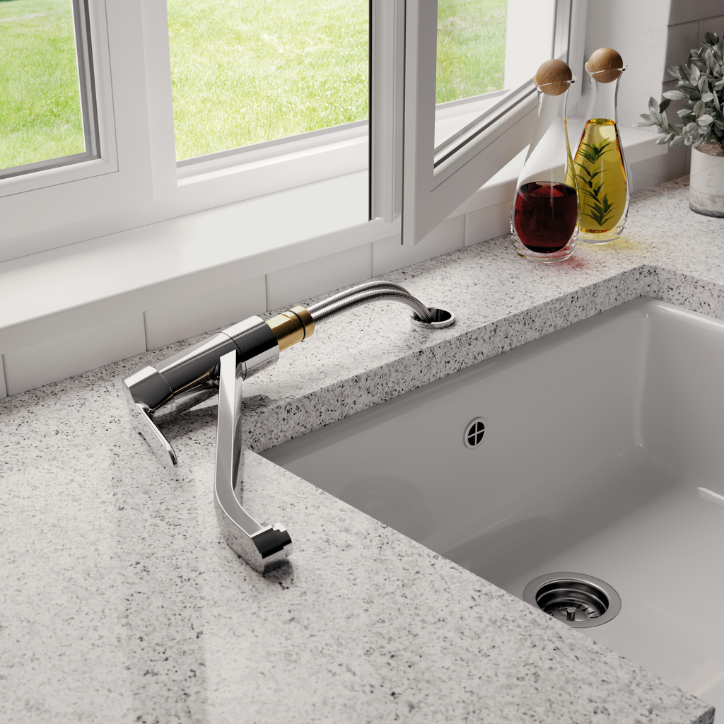 Ideal Standard Ceraflex 5 | Fensterarmatur | Küchenarmatur | Hochdruck | Chrom (5024166)