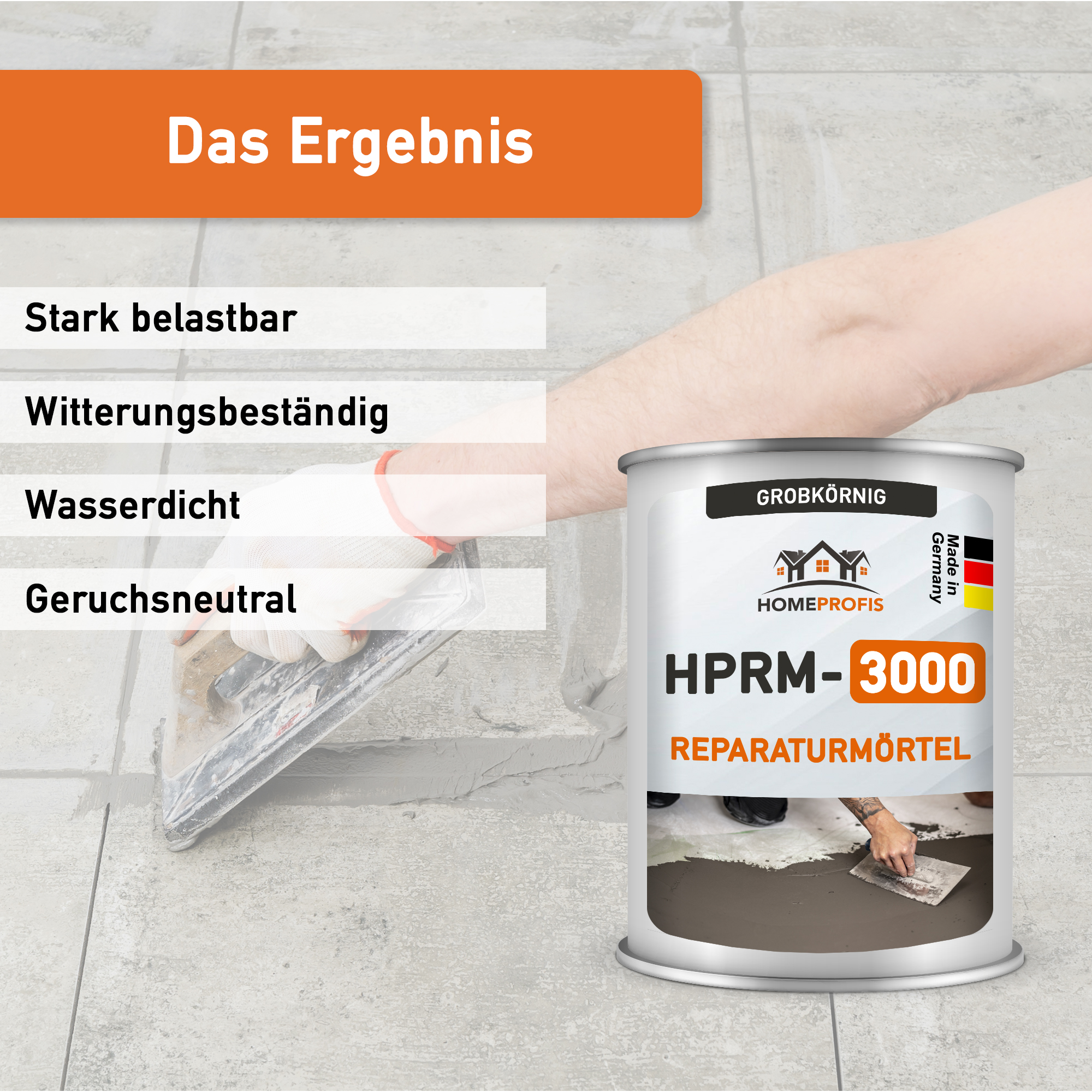 HPRM-3000 Reparaturmörtel