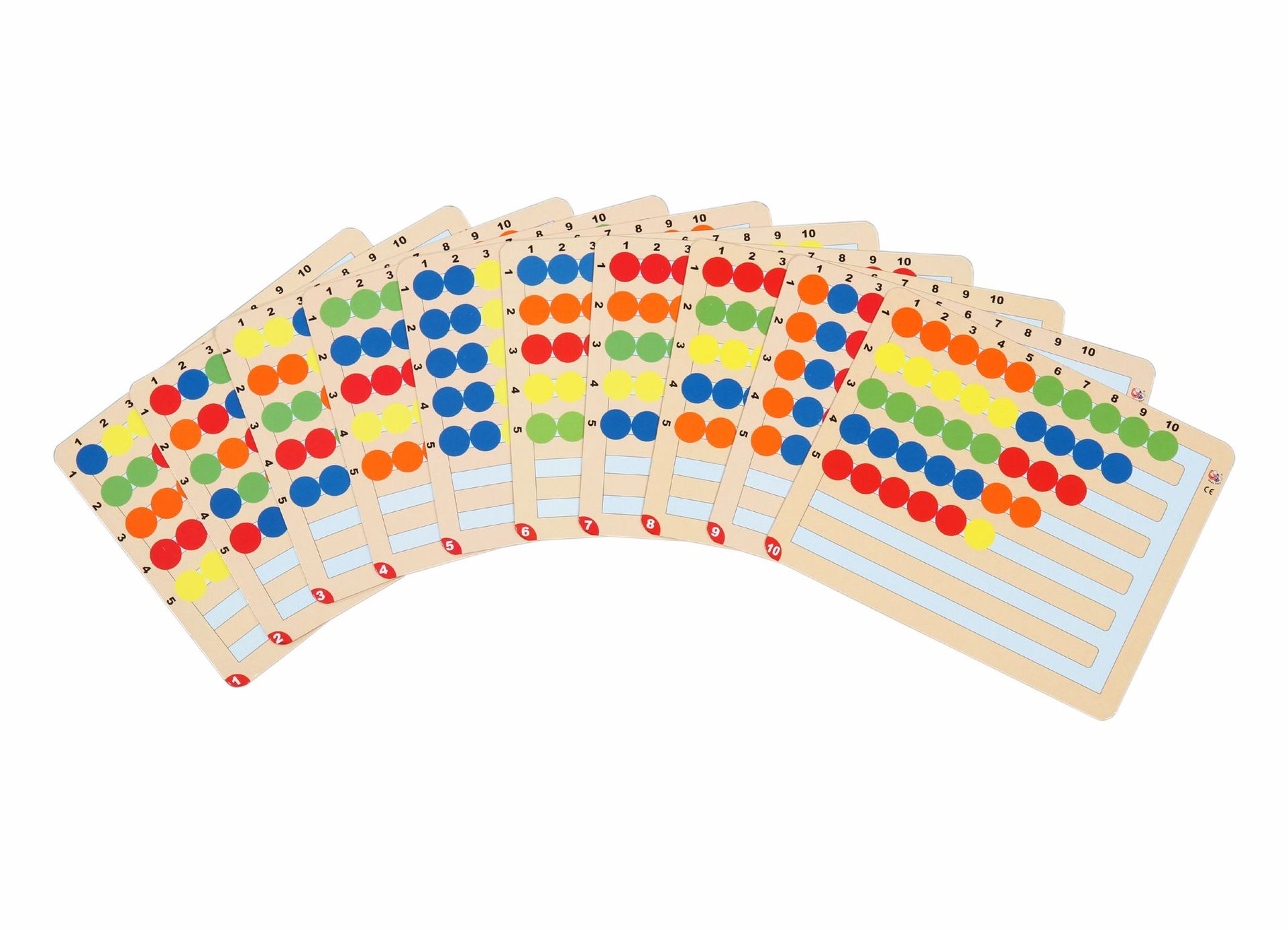 Wandelement „Farbscheiben“