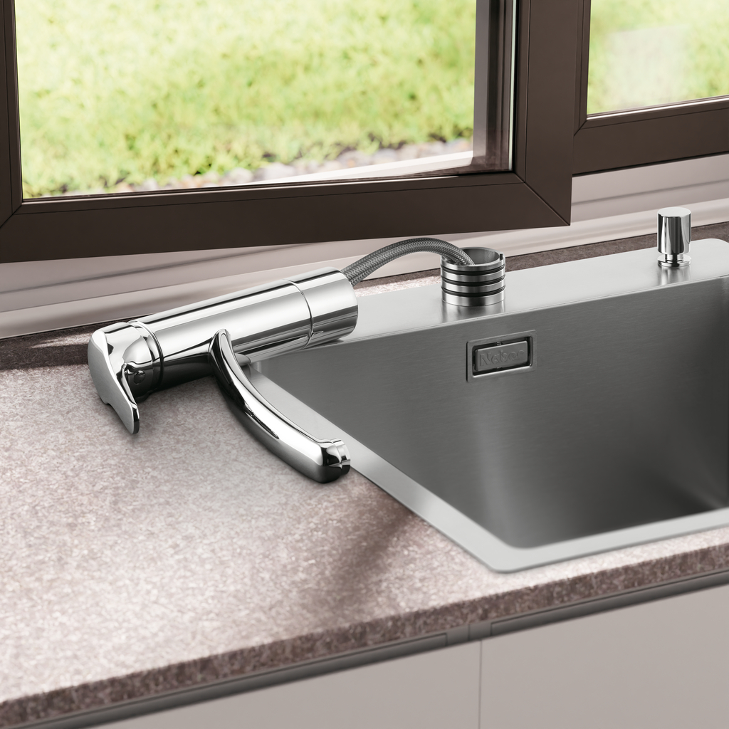 Armate Linea Fuoco 5 | Fensterarmatur | Küchenarmatur | Hochdruck | Chrom (5011324)