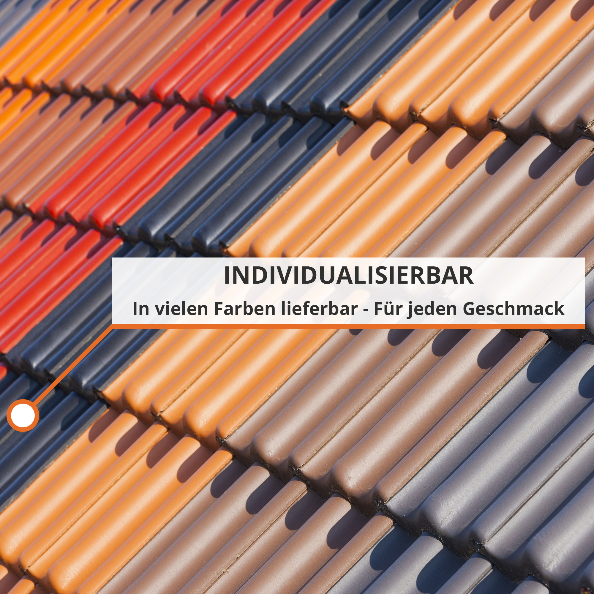 HPDZ-200 matte Dachziegelfarbe