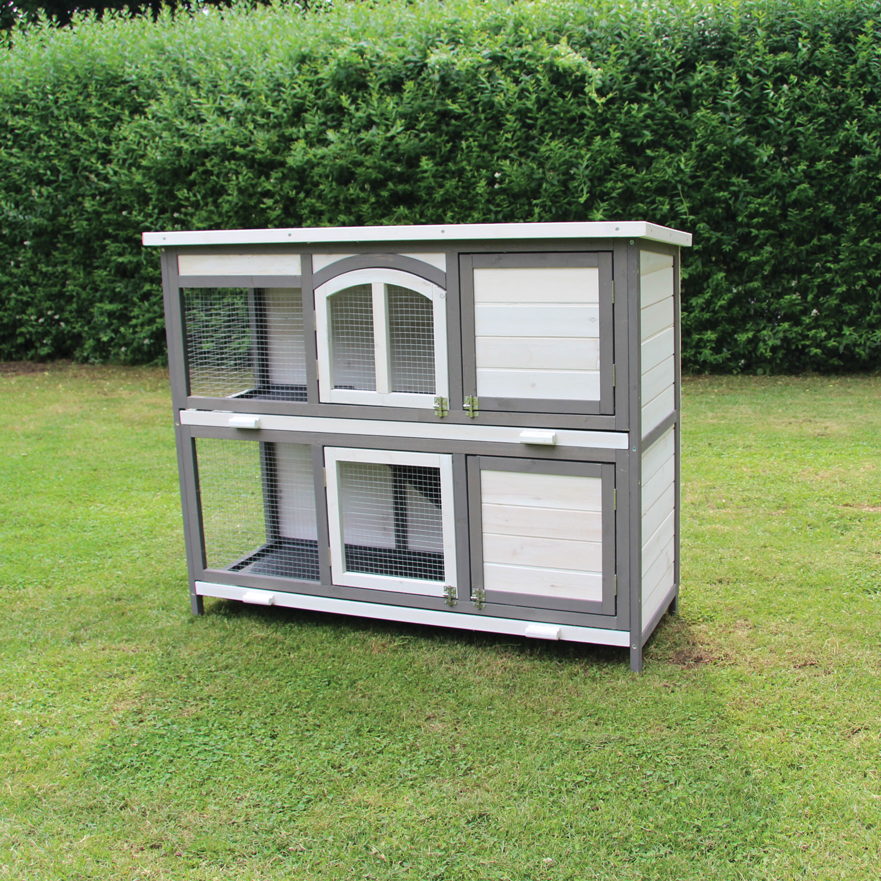 Hasenstall / Kaninchenstall "Kuschel“ - Kleintierstall aus Holz