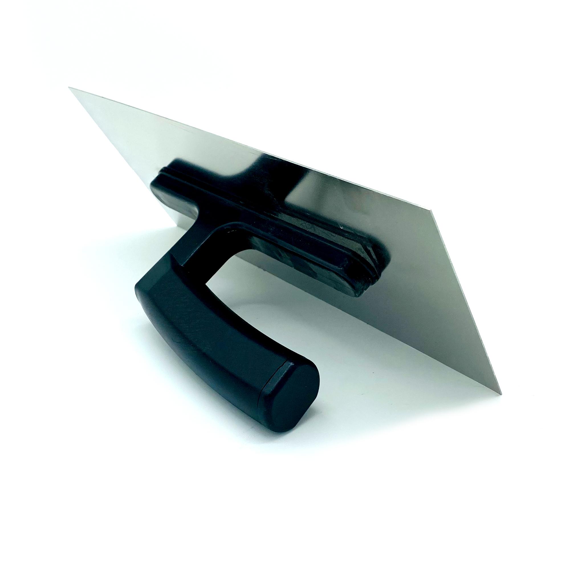 GK.028 Edelstahl Glättekelle, extraflach (28cm)